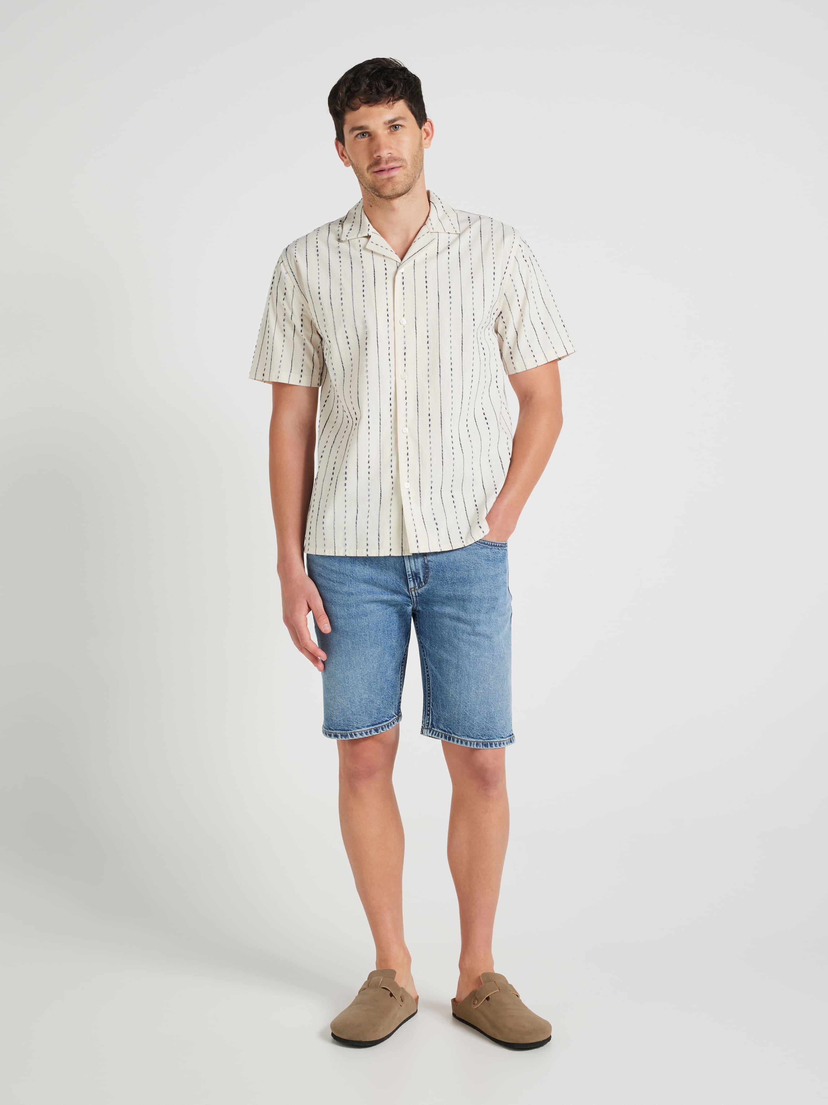Revere Stitch Stripe Shirt