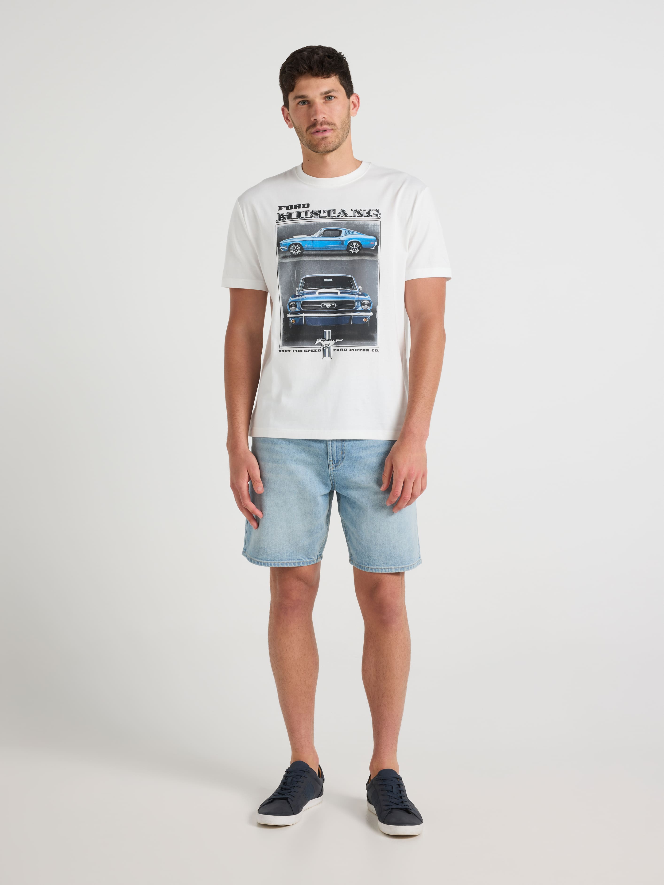 Short Sleeve Licensed Ford Mustang Tee
