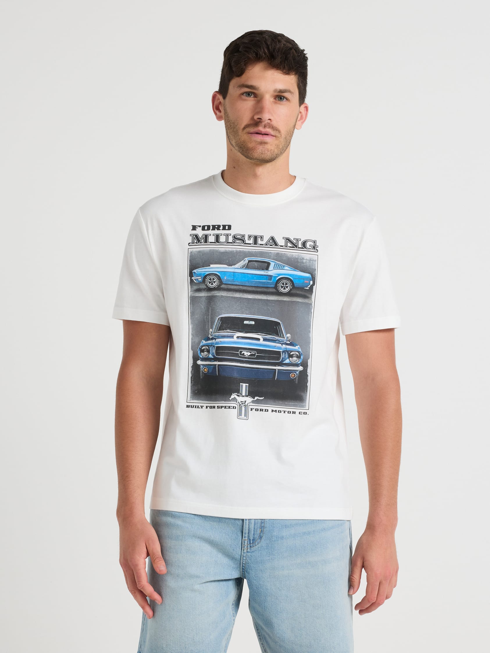 Short Sleeve Licensed Ford Mustang Tee
