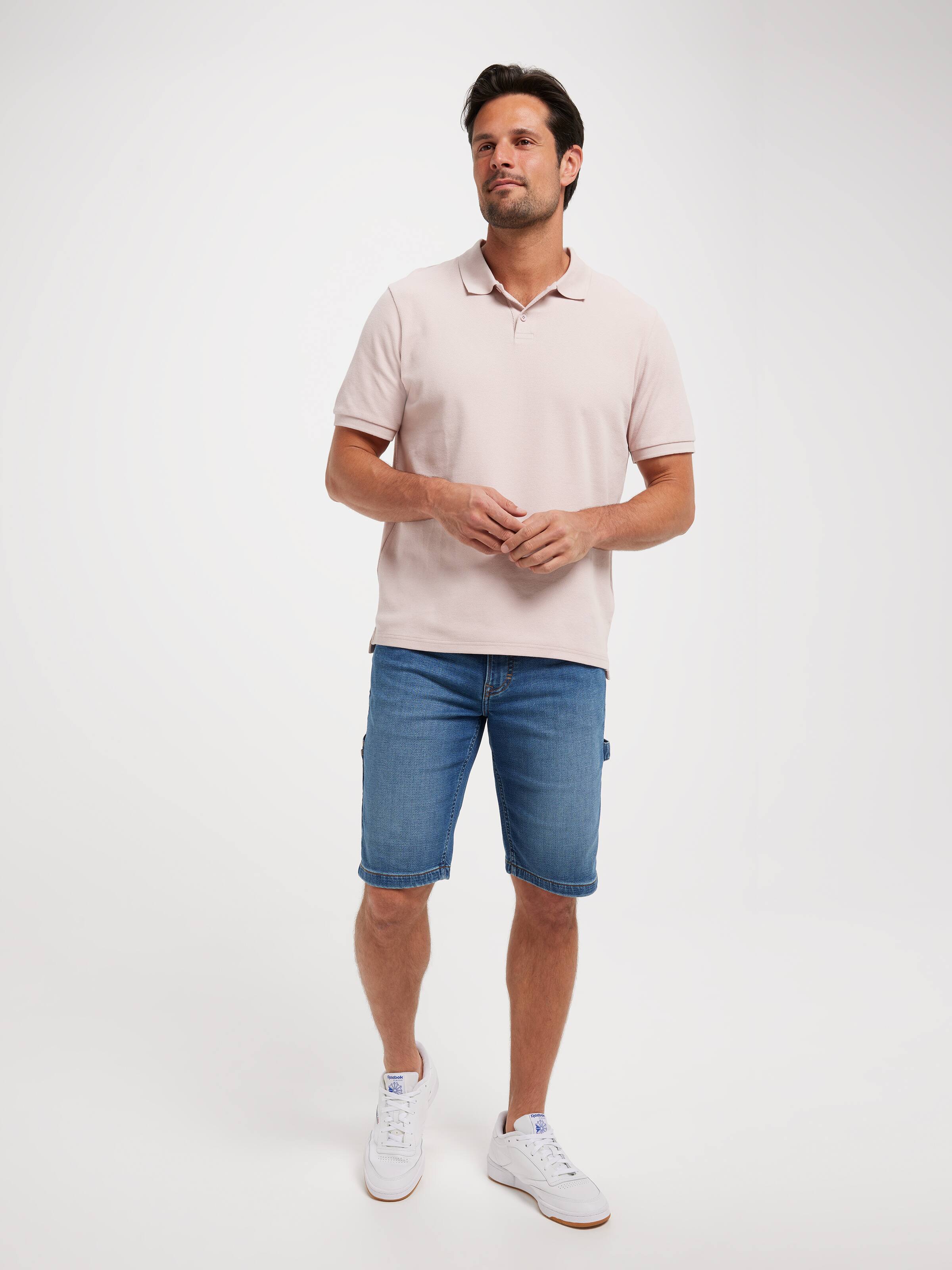 Short Sleeve Relaxed Polo