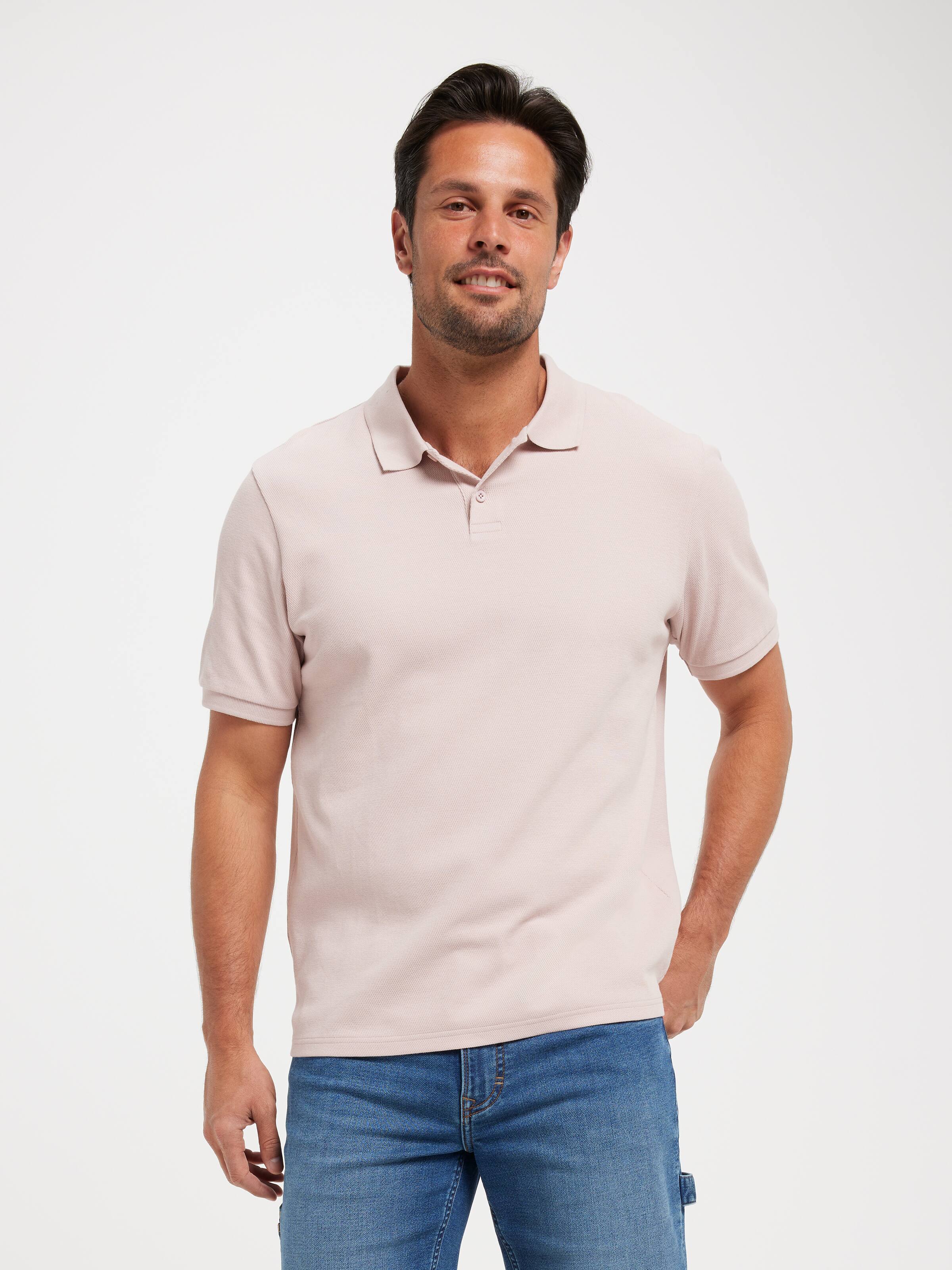 Short Sleeve Relaxed Polo