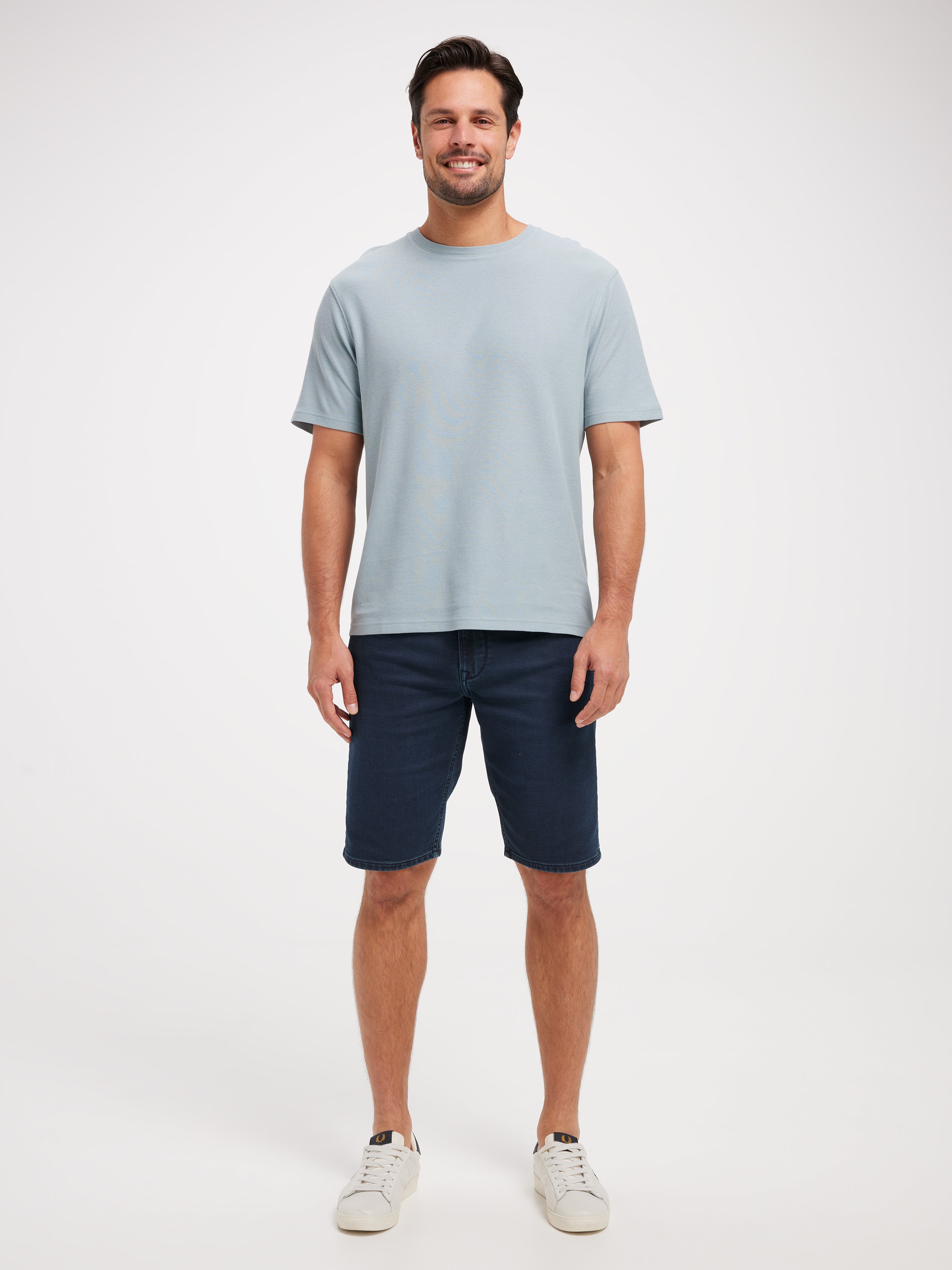Short Sleeve Textured Modal Tee