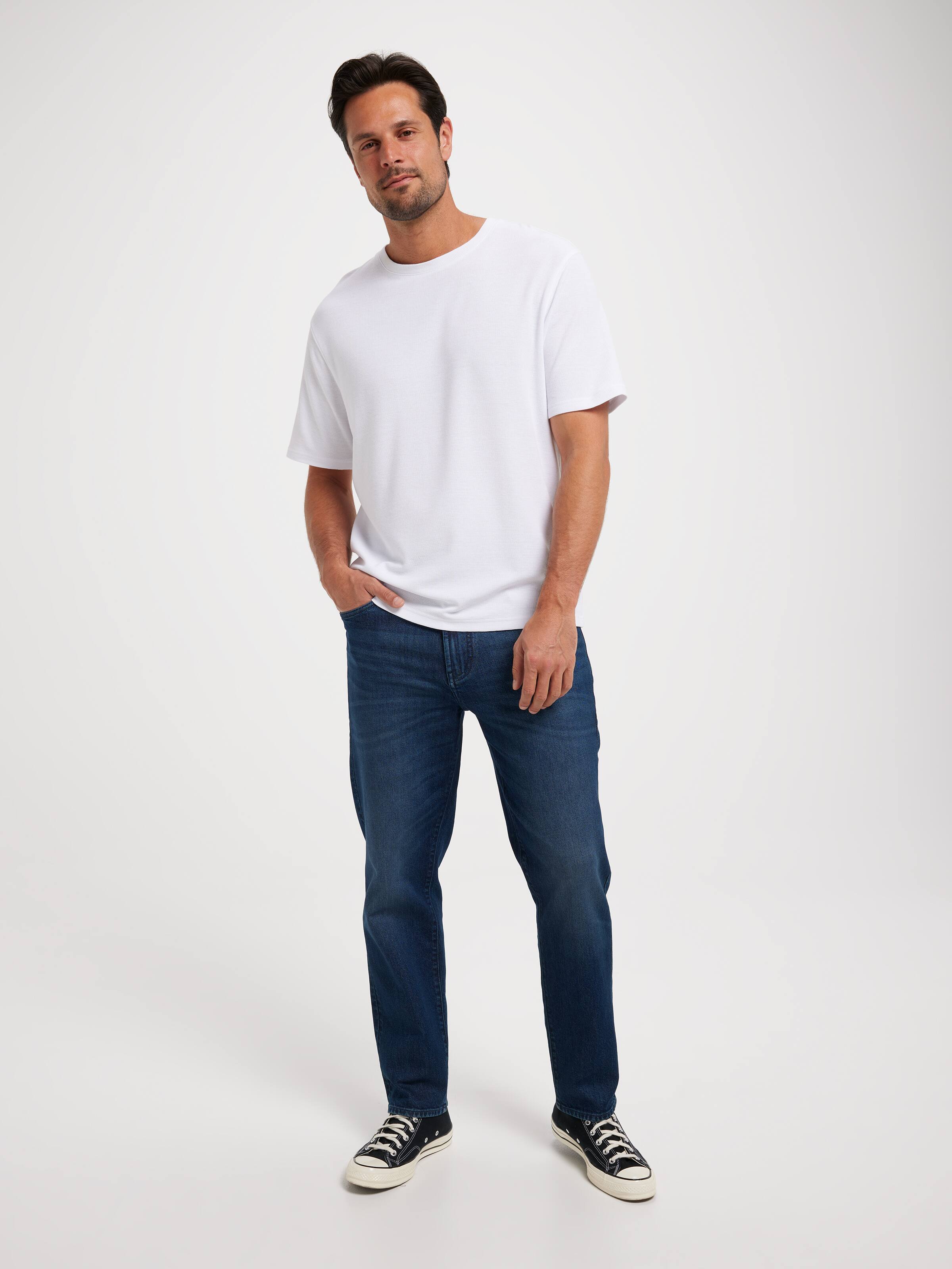 Short Sleeve Textured Modal Tee