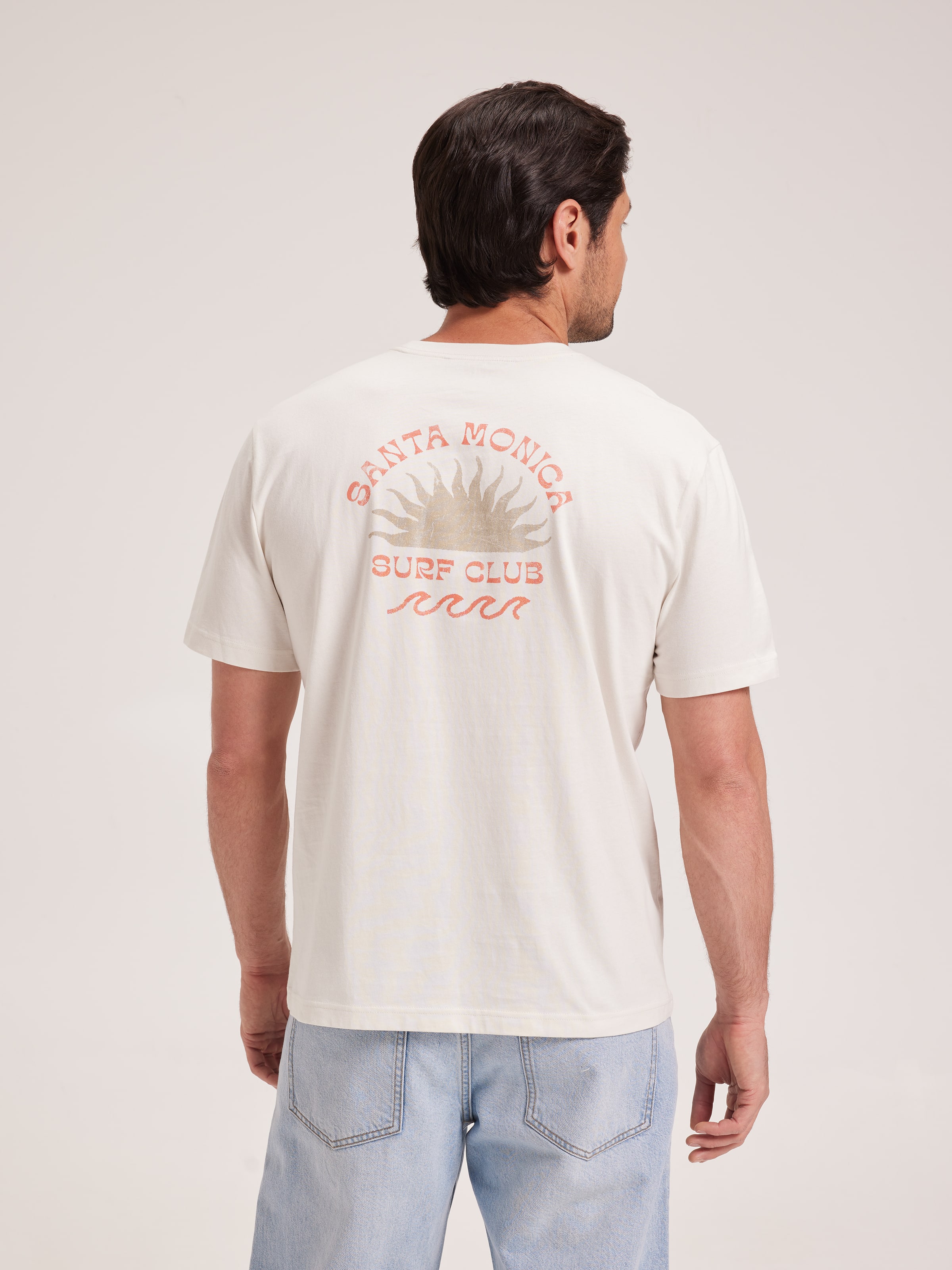 Surf Club Embroidery Casual