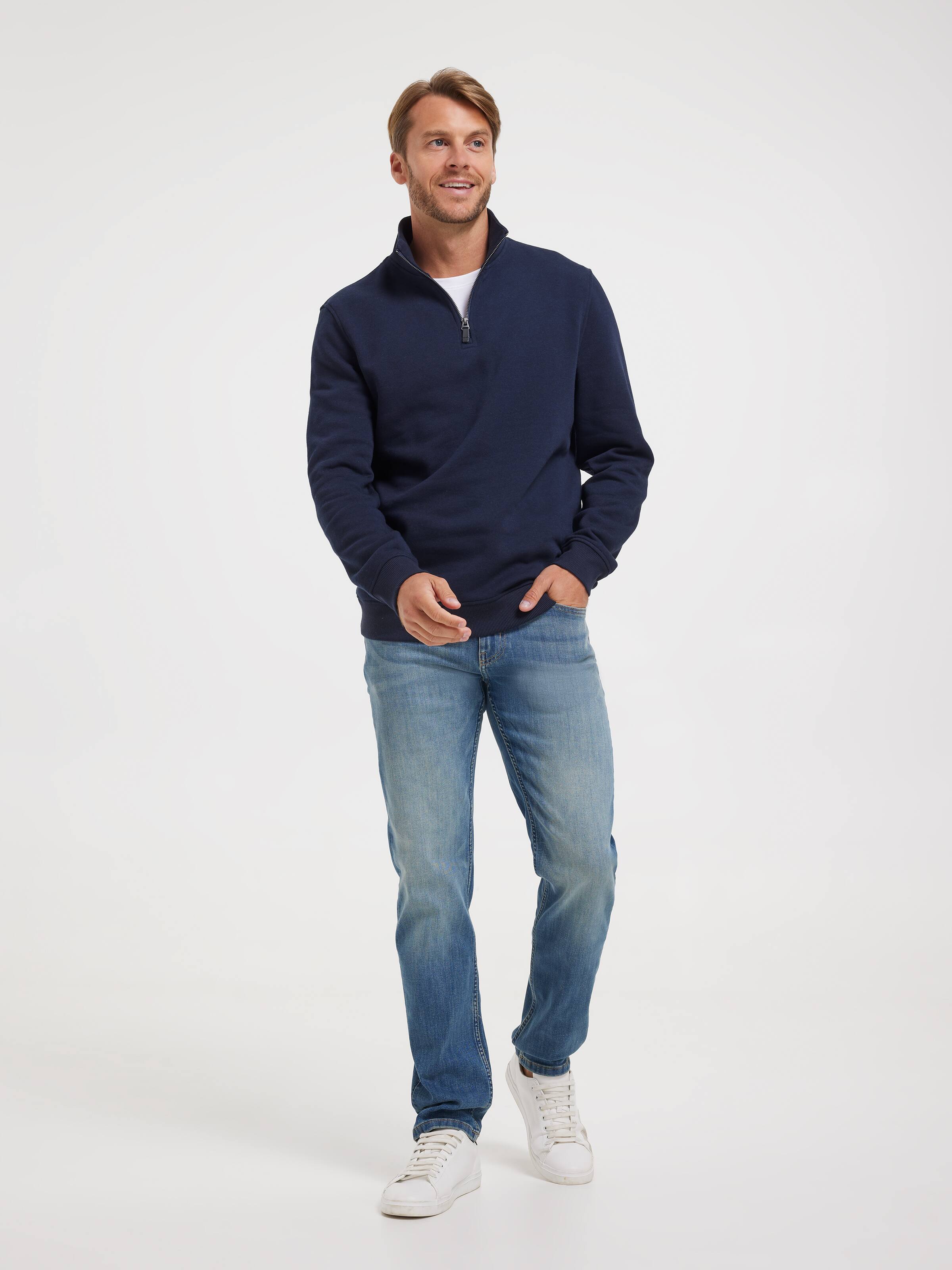 Quarter Zip College Sweat