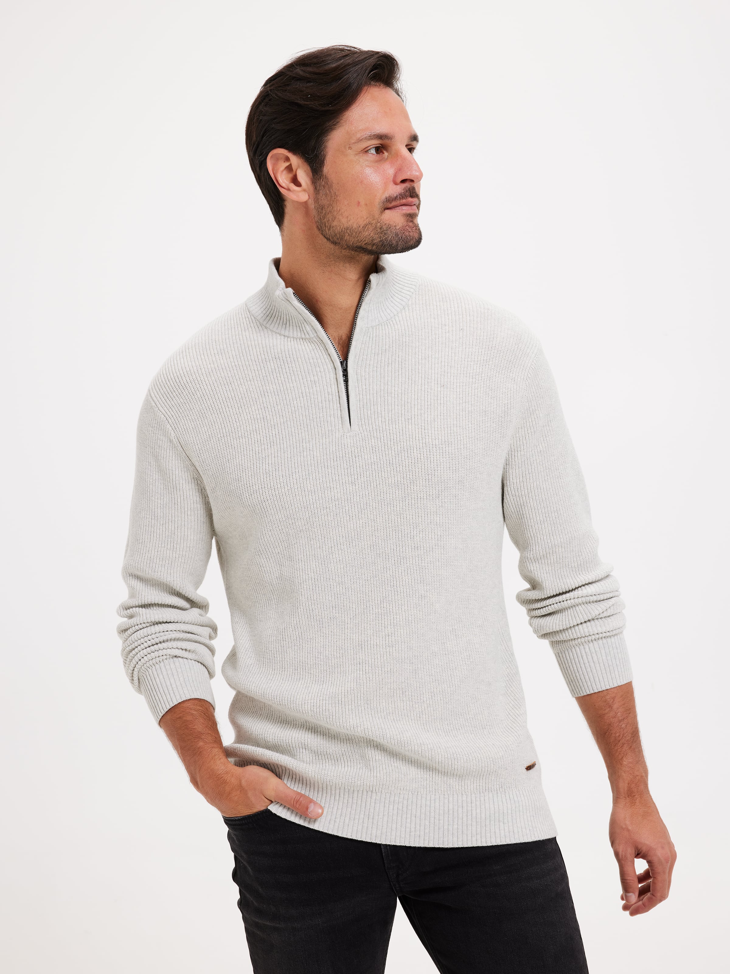 Quarter Zip Knit