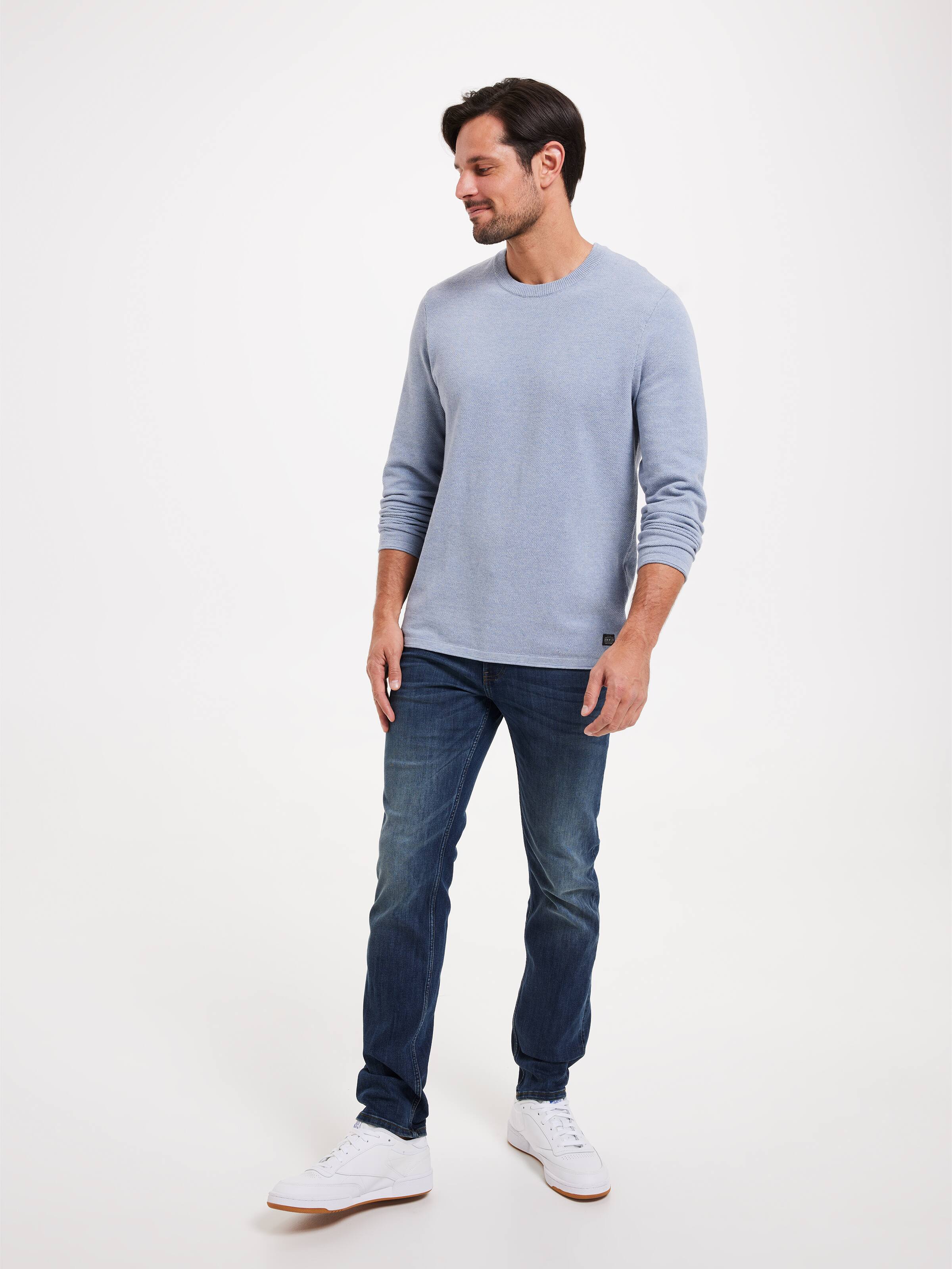 Mini Texture Crew Knit