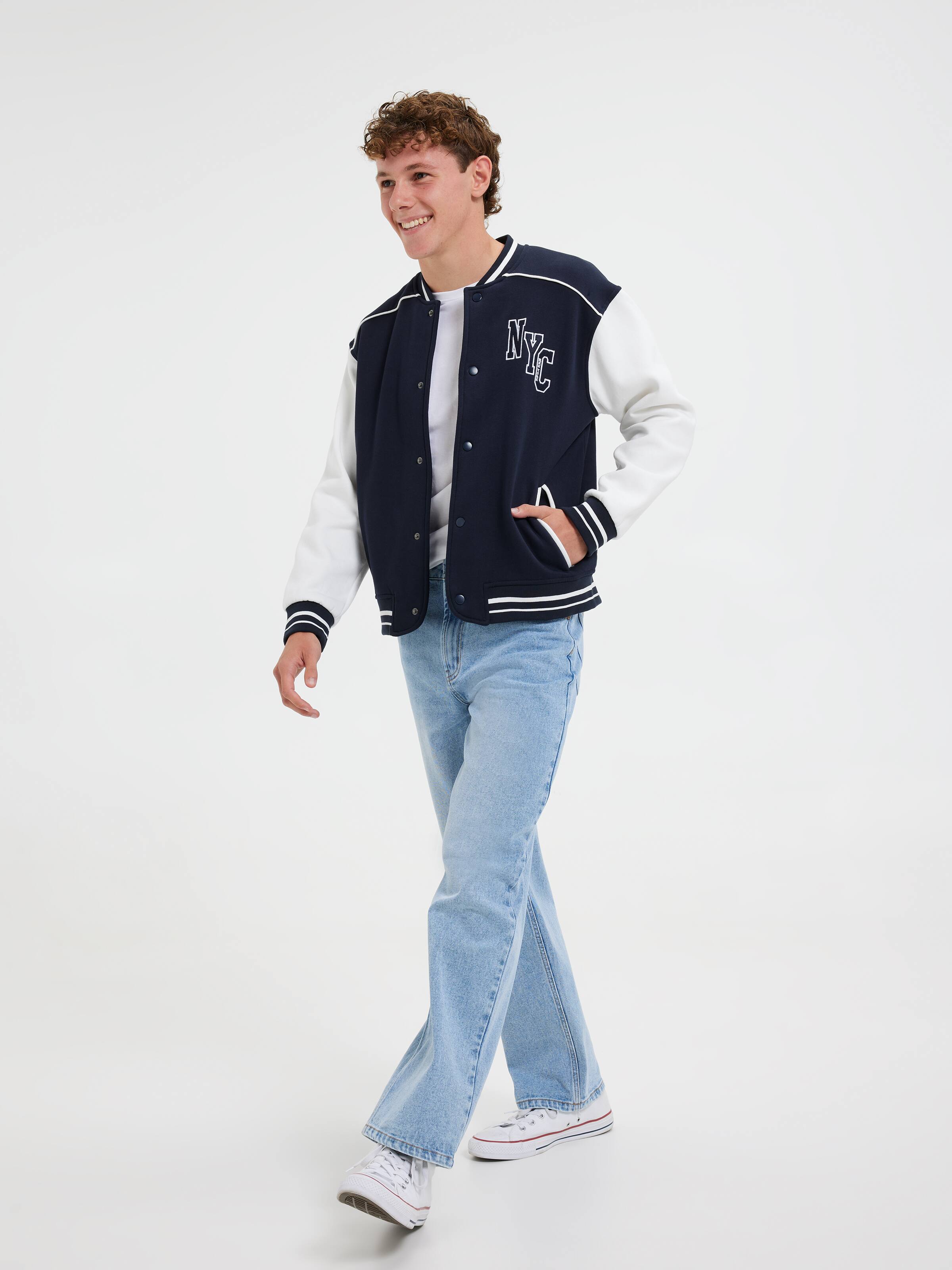 Kids Varsity Bomber Jacket
