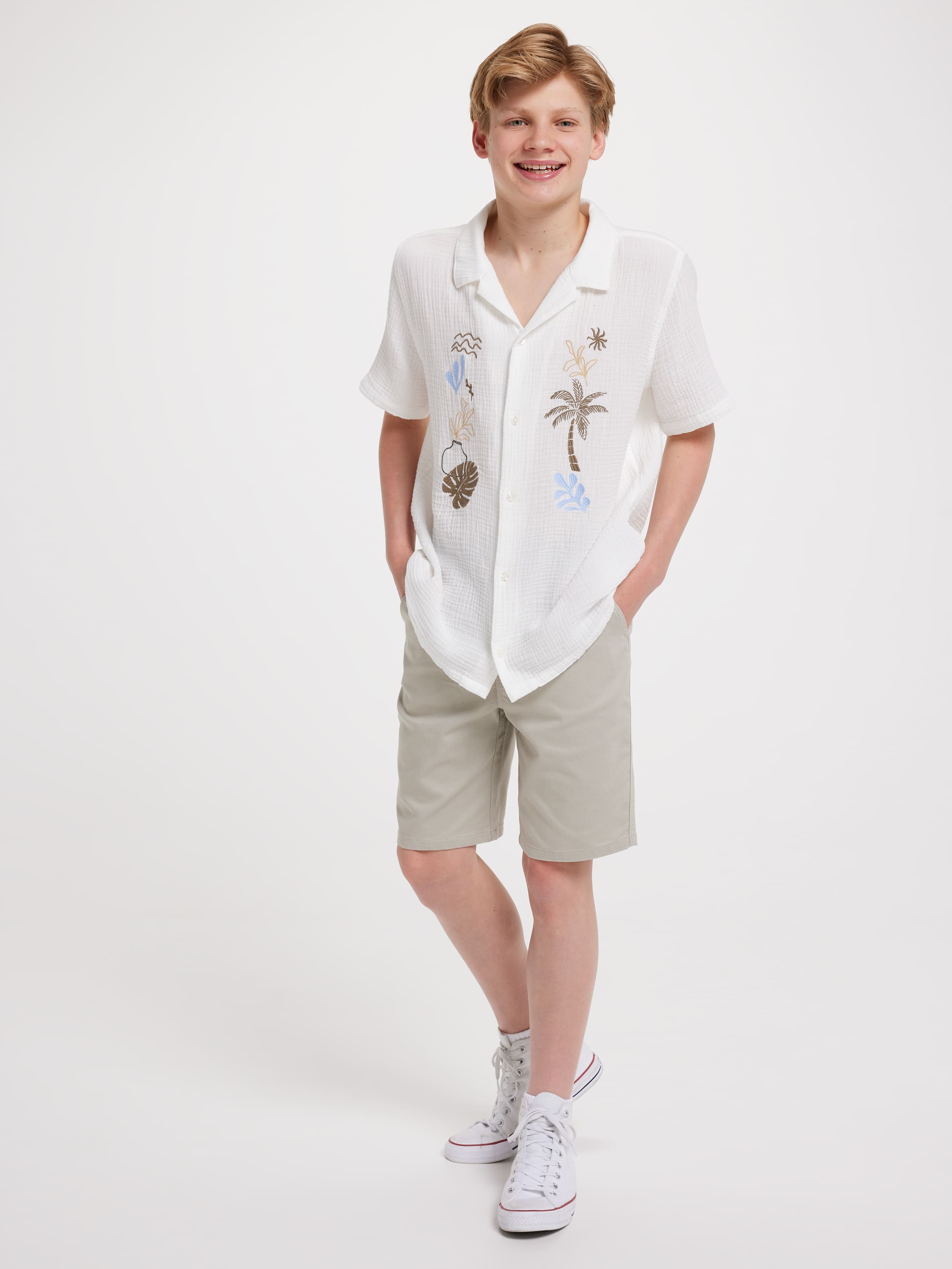 Boys Luca Tropical Shirt