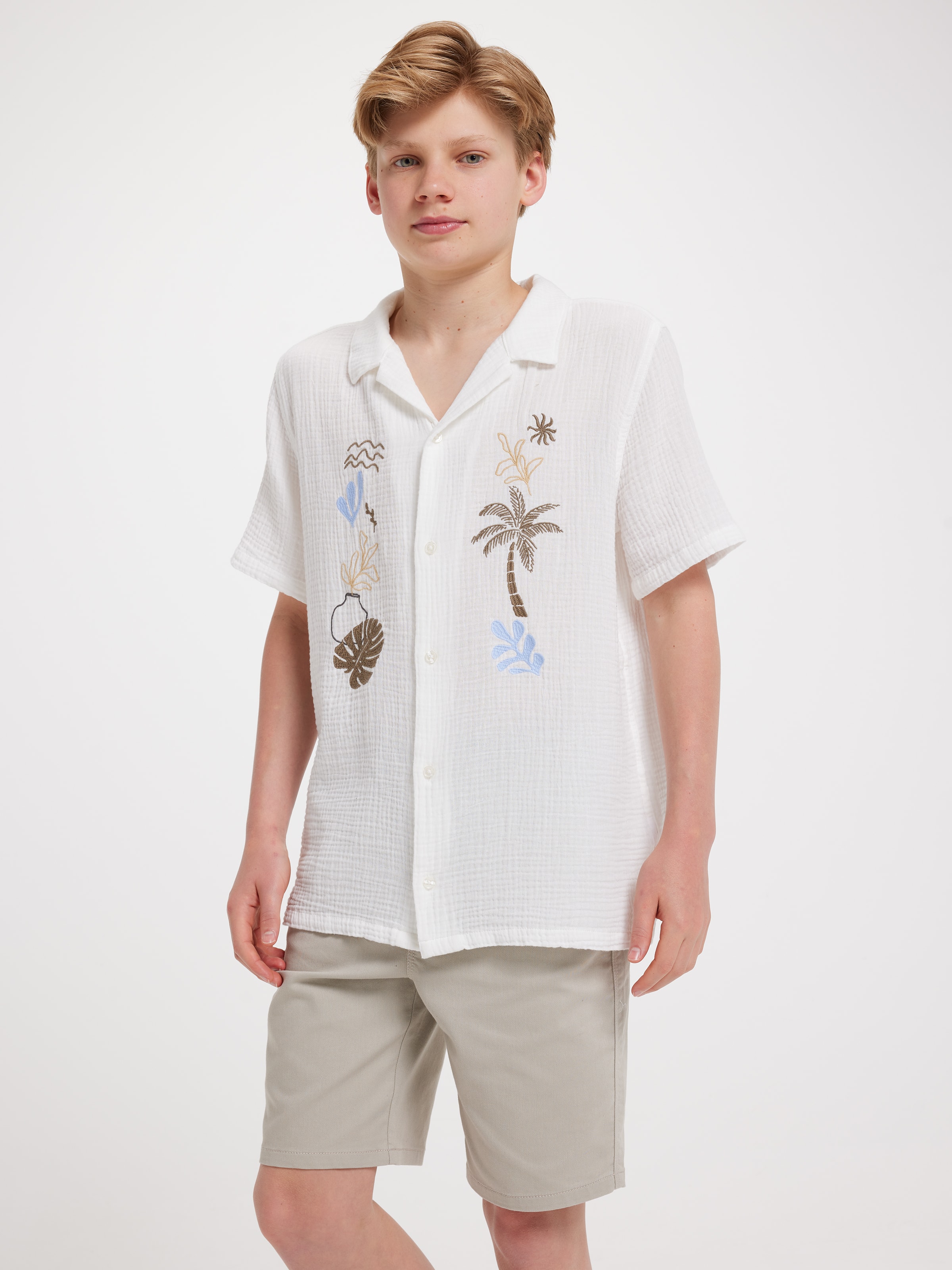 Boys Luca Tropical Shirt