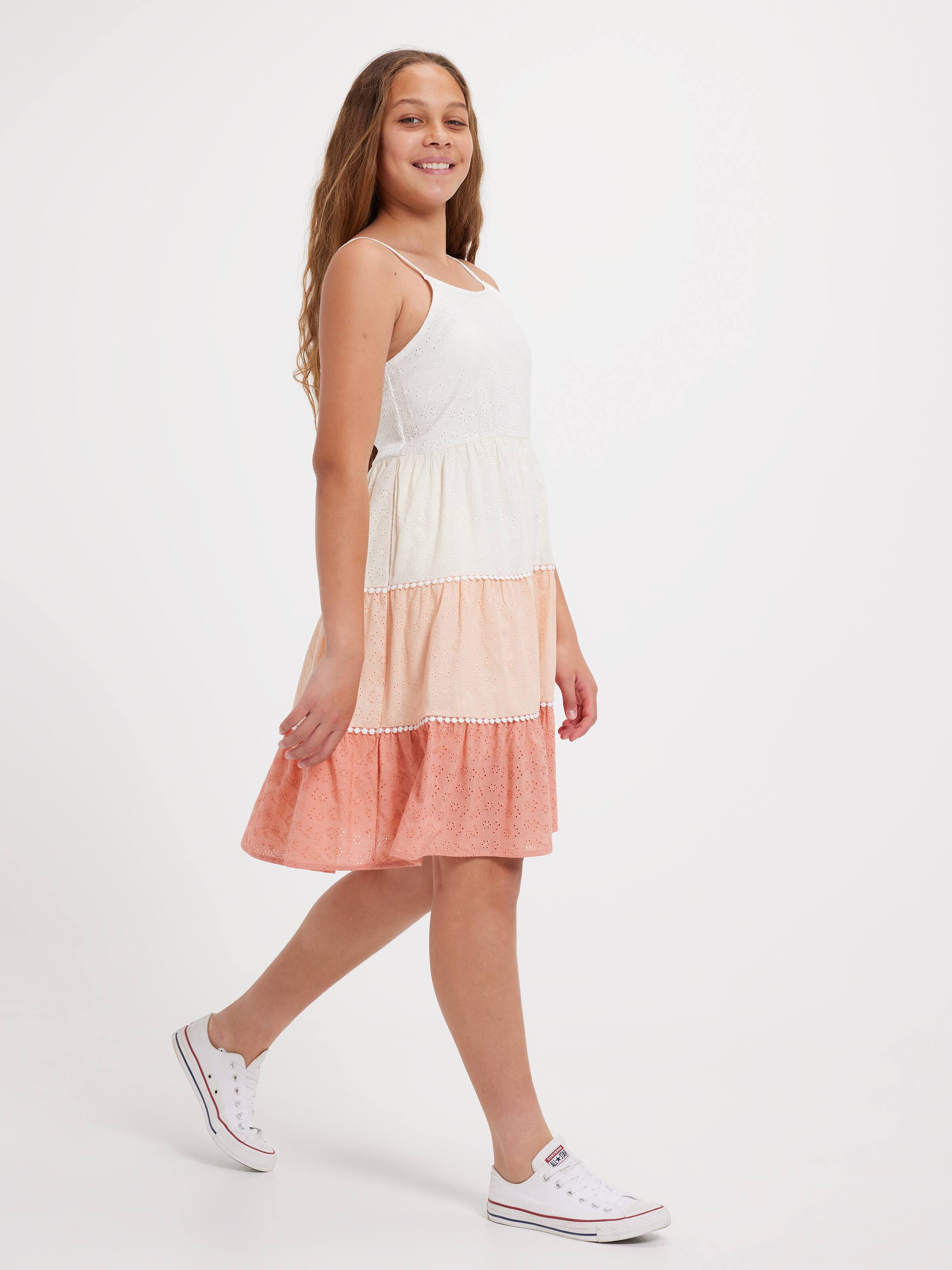 Girls Grace Broderie Englise D