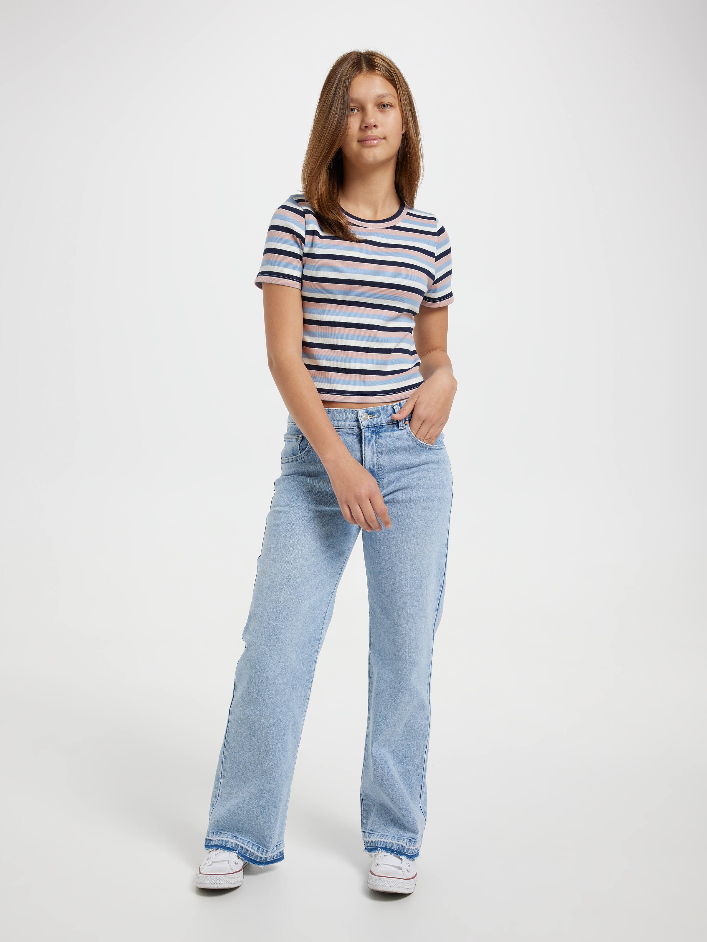 Girls Hannah Rib Tee