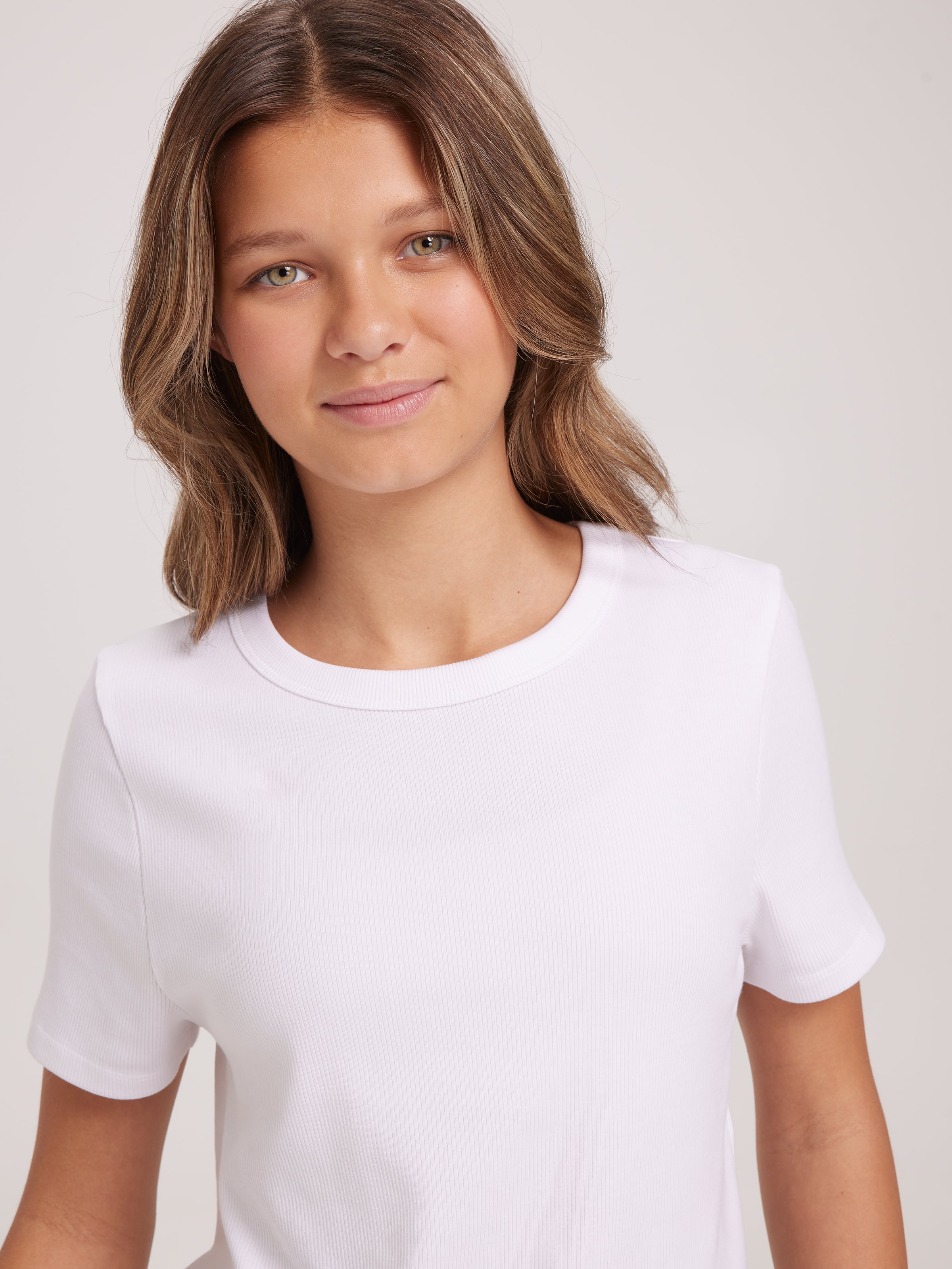 Girls Hannah Rib Tee
