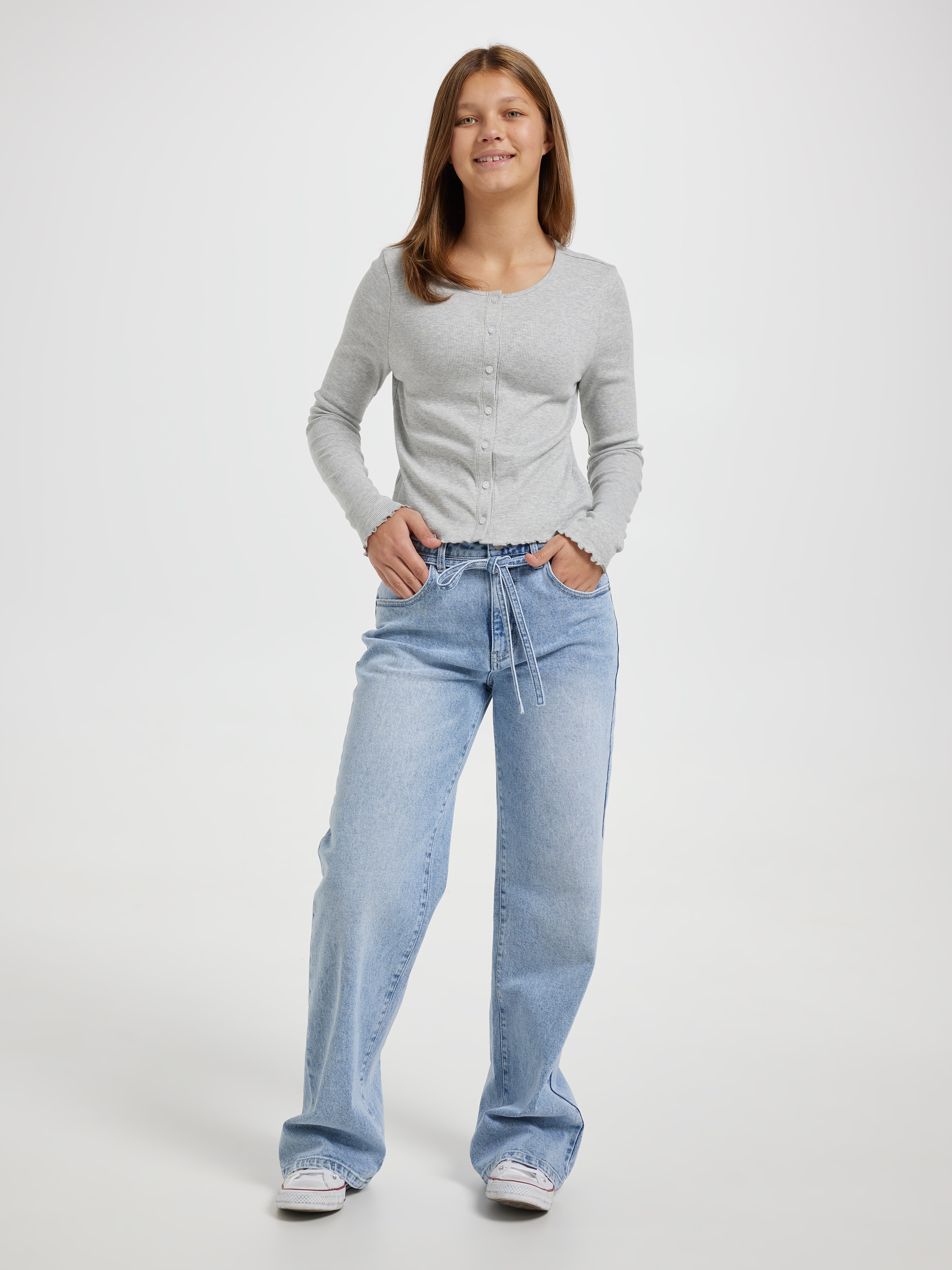Image for Girls Jasmine Button Down Cardi from JustGroupNZ