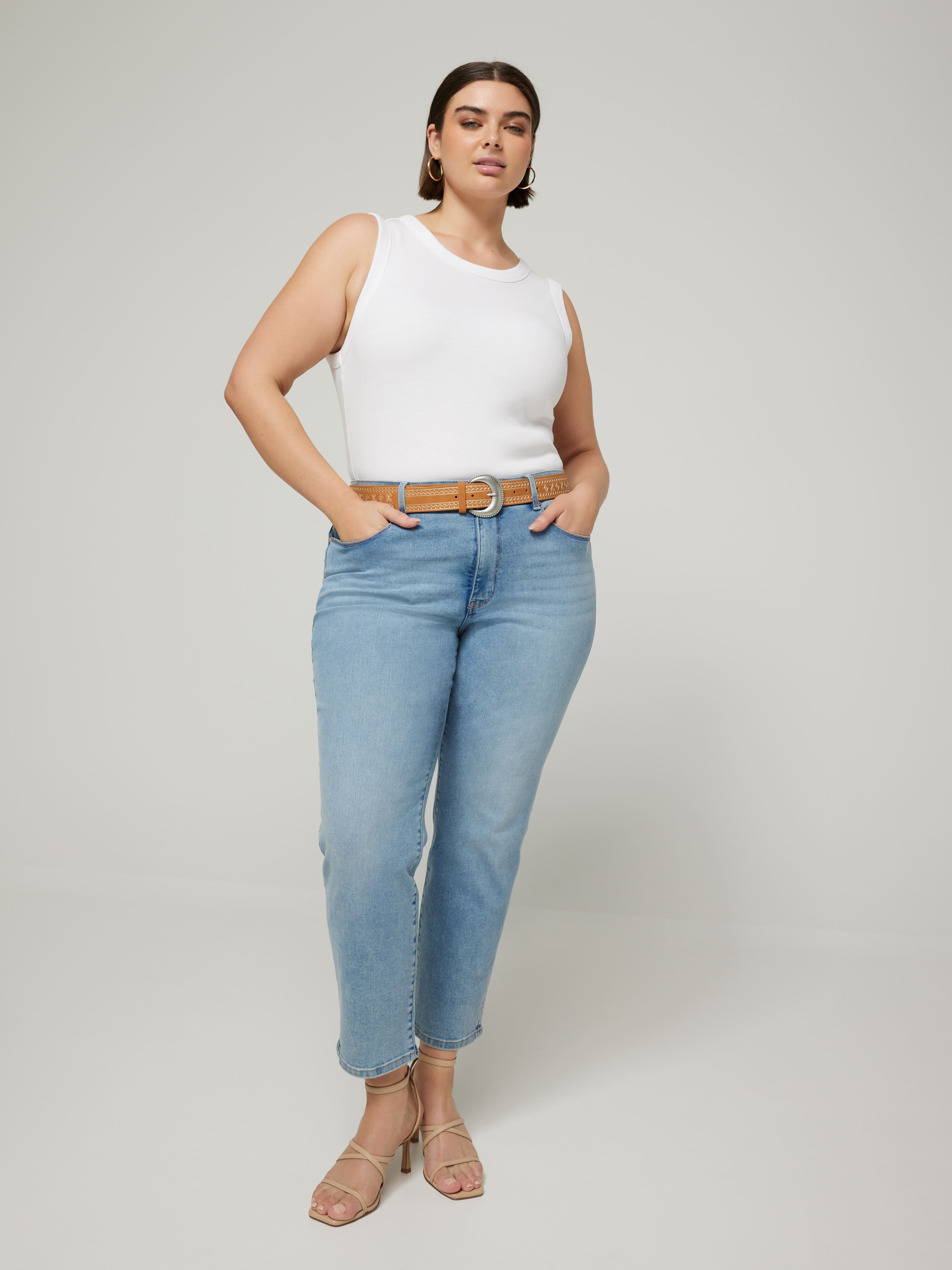 Curve Dakota Embroidered Belt