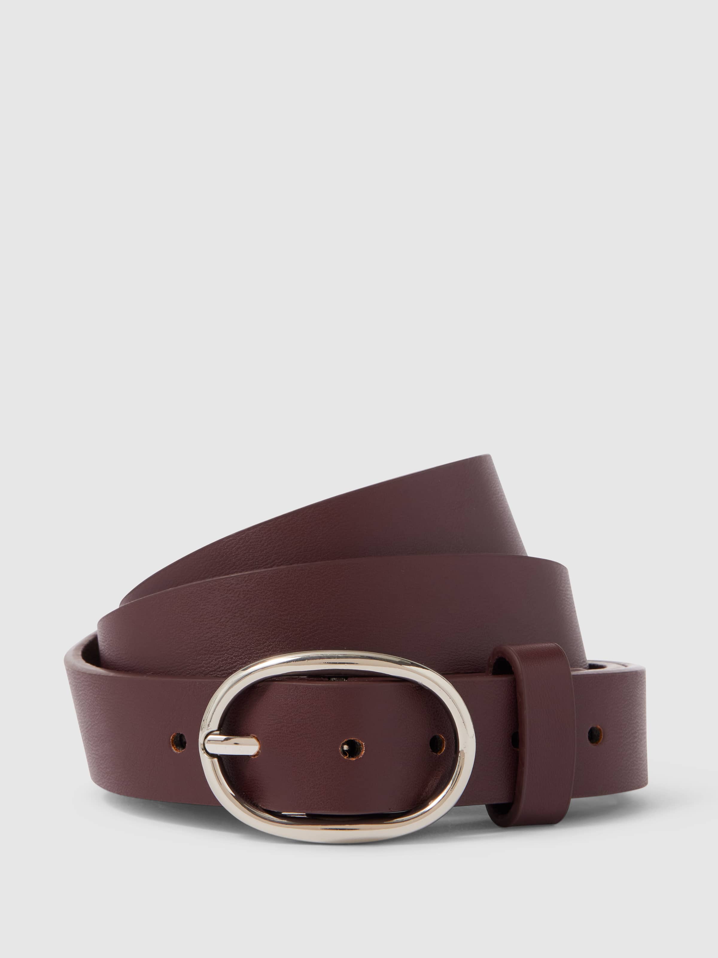 Maeve Oval Buckle Belt