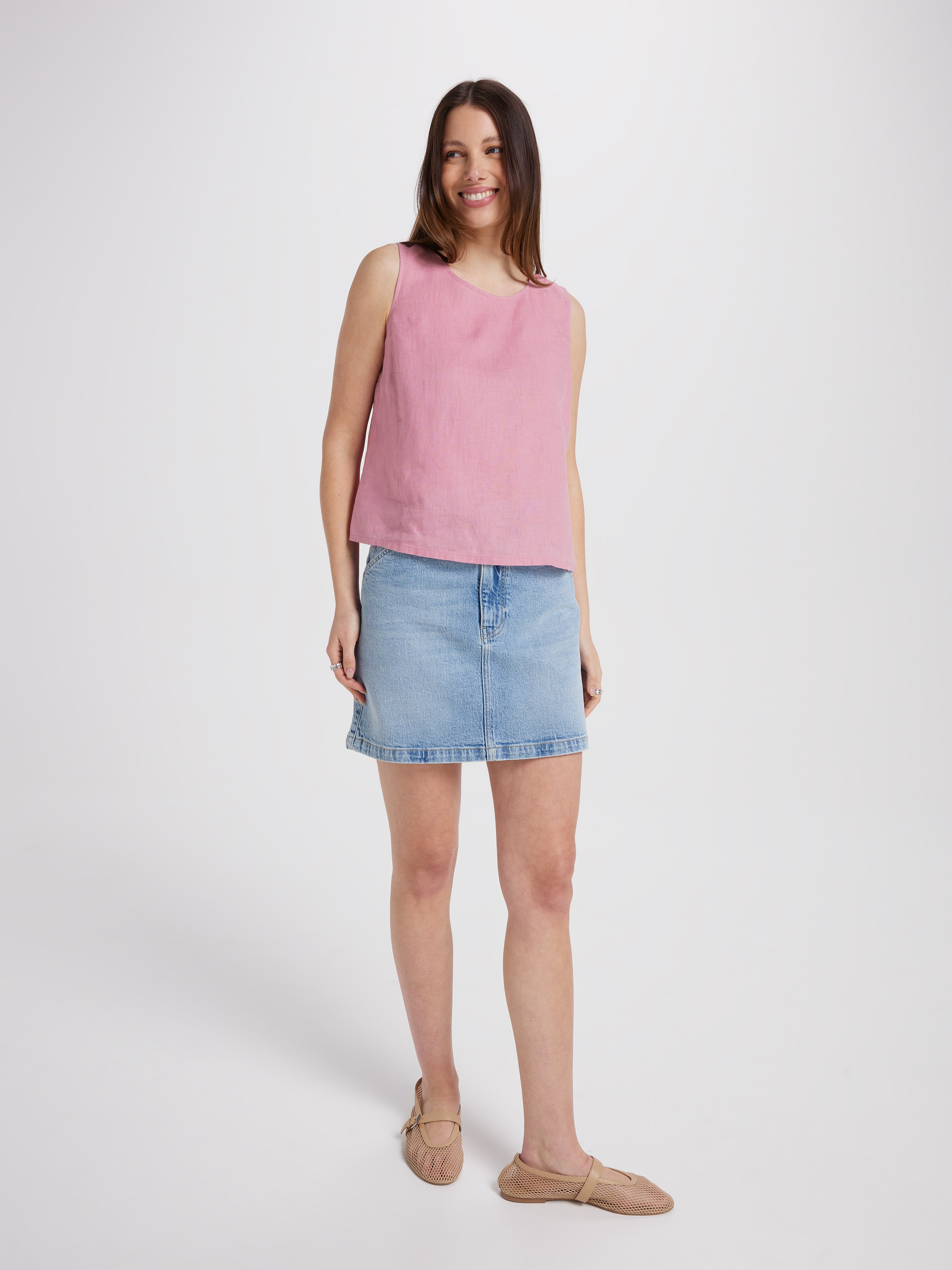 Jacqui Bow Back Tank