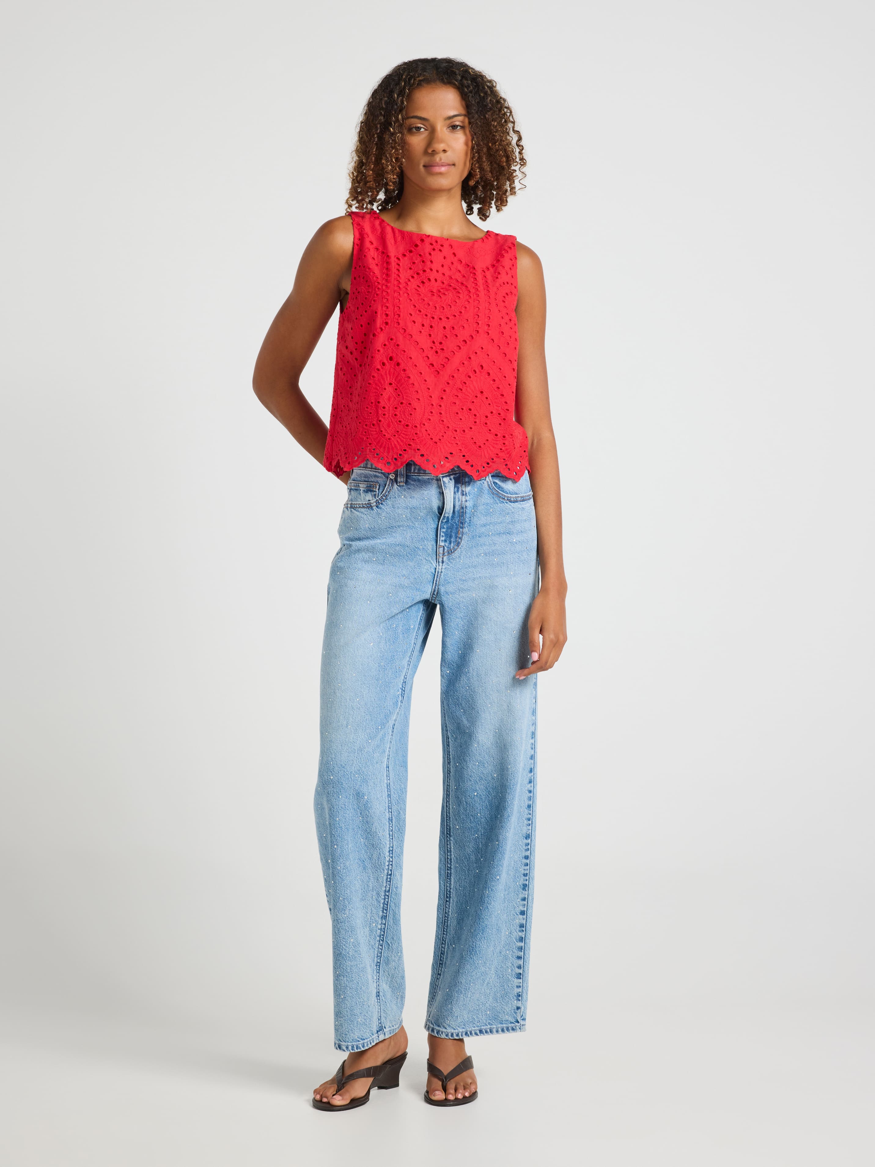 Bonnie Broderie Tank
