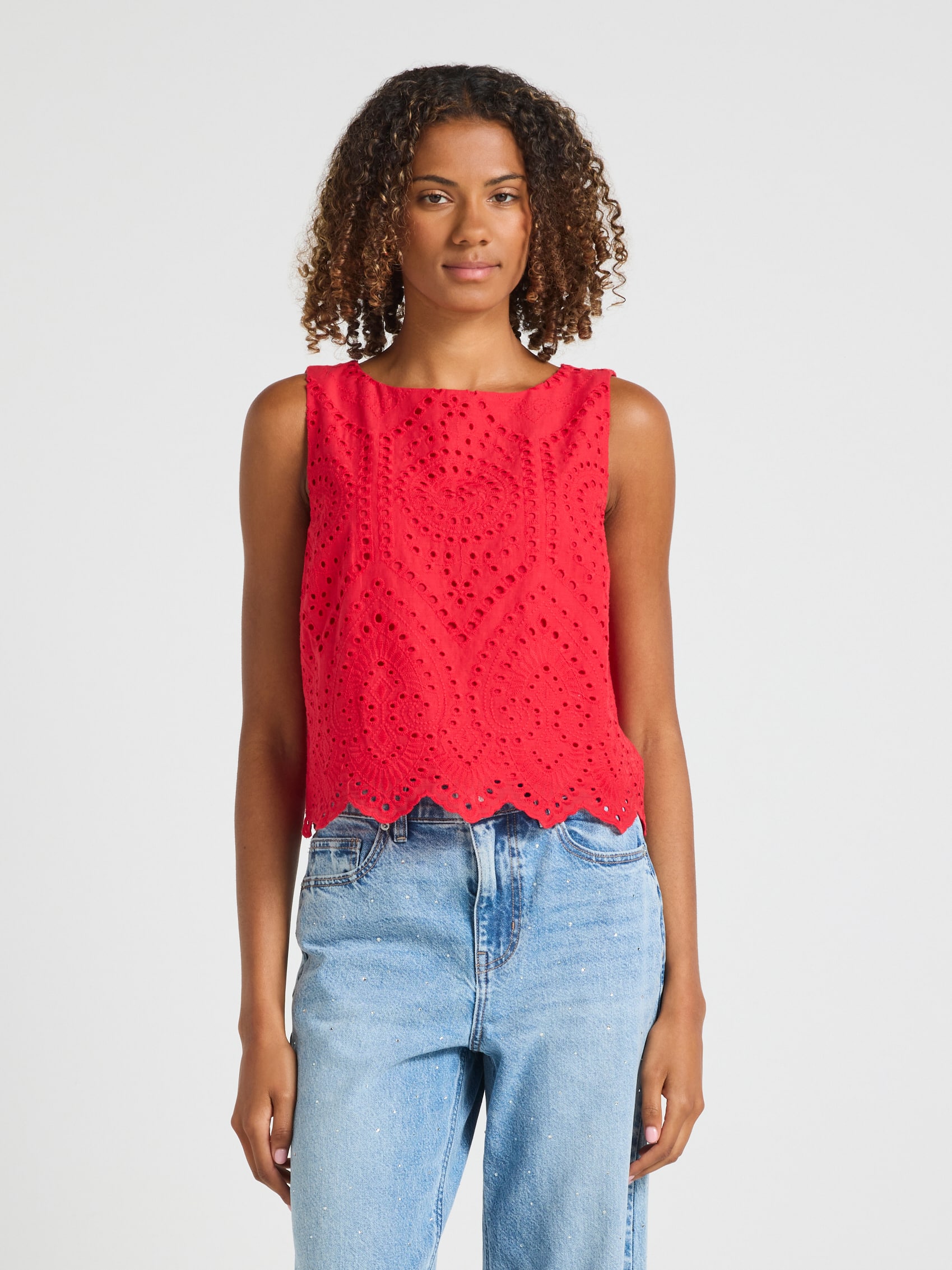 Bonnie Broderie Tank