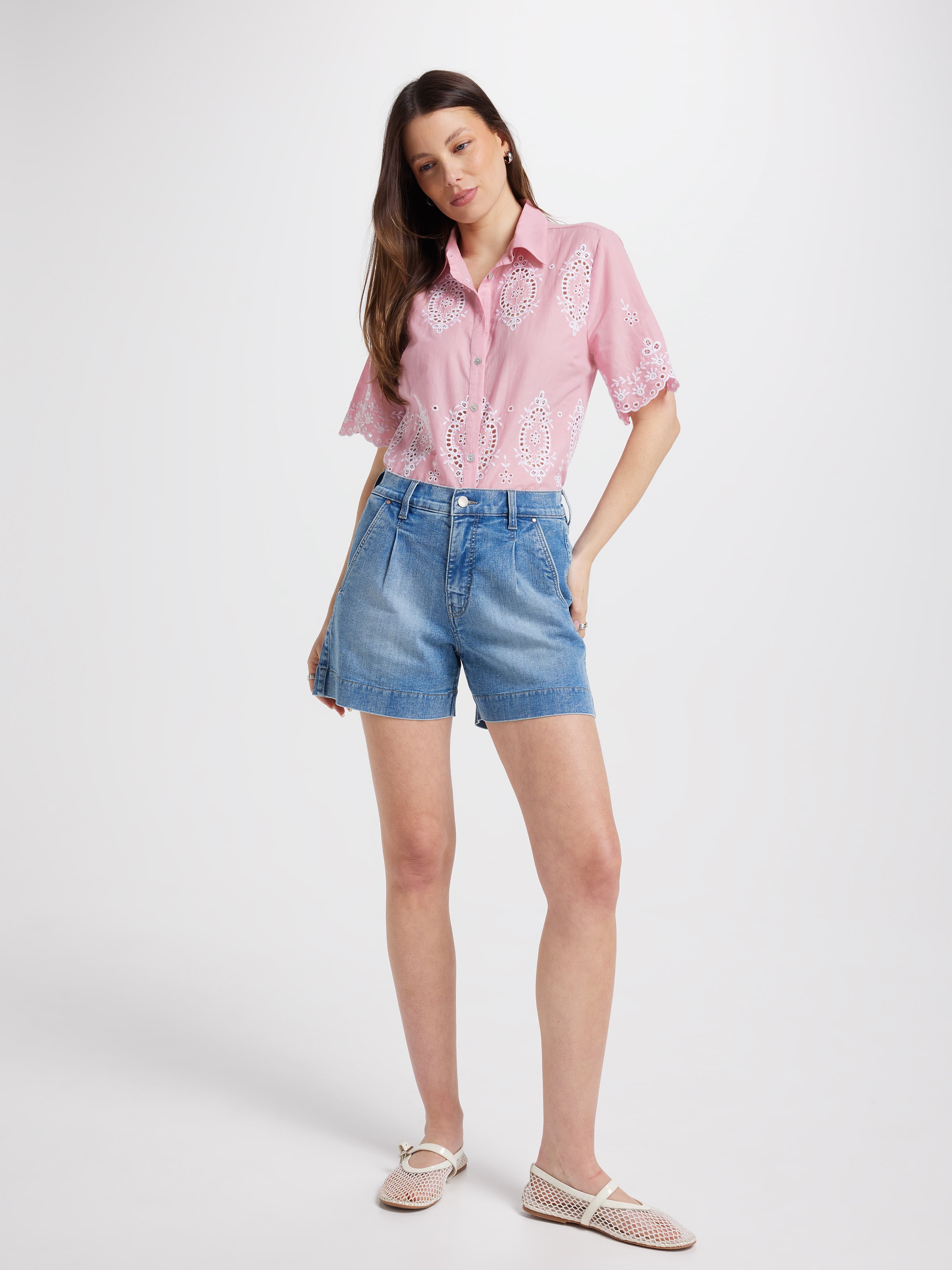 Suzie Broderie Shirt