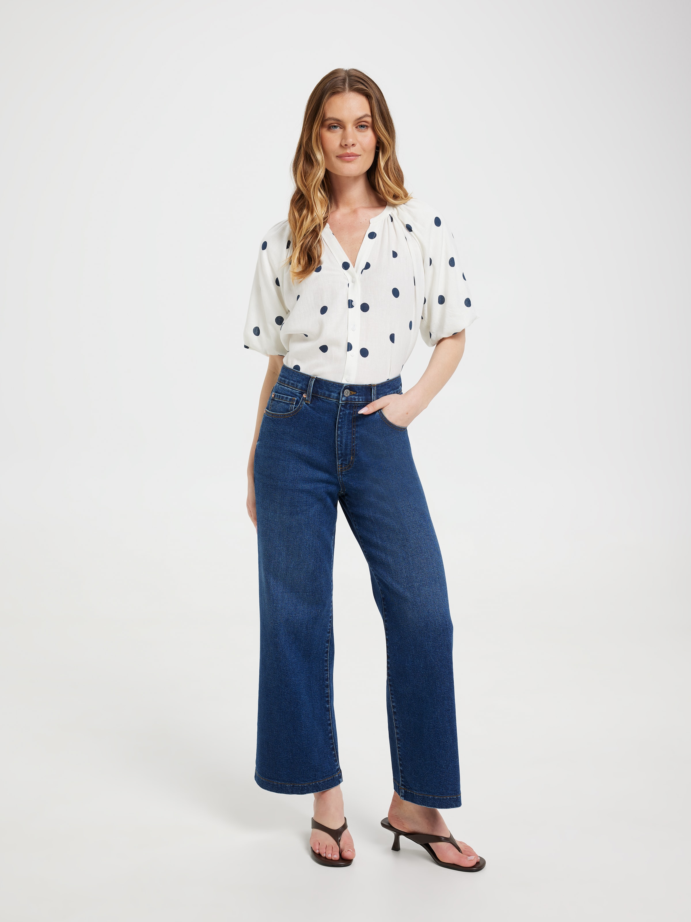 Aliyah Bubble Sleeve Shirt