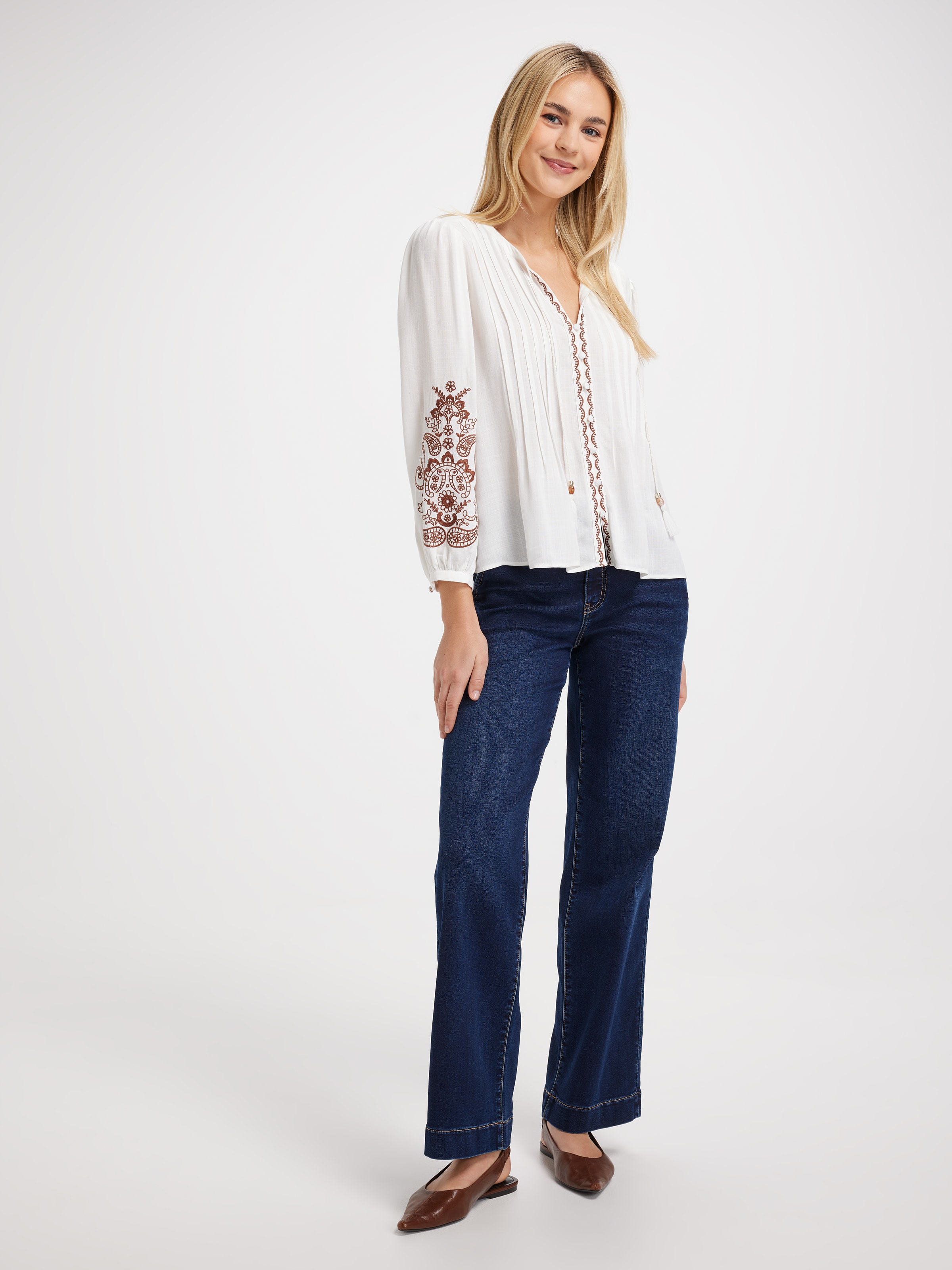Serina Embroidered Blouse