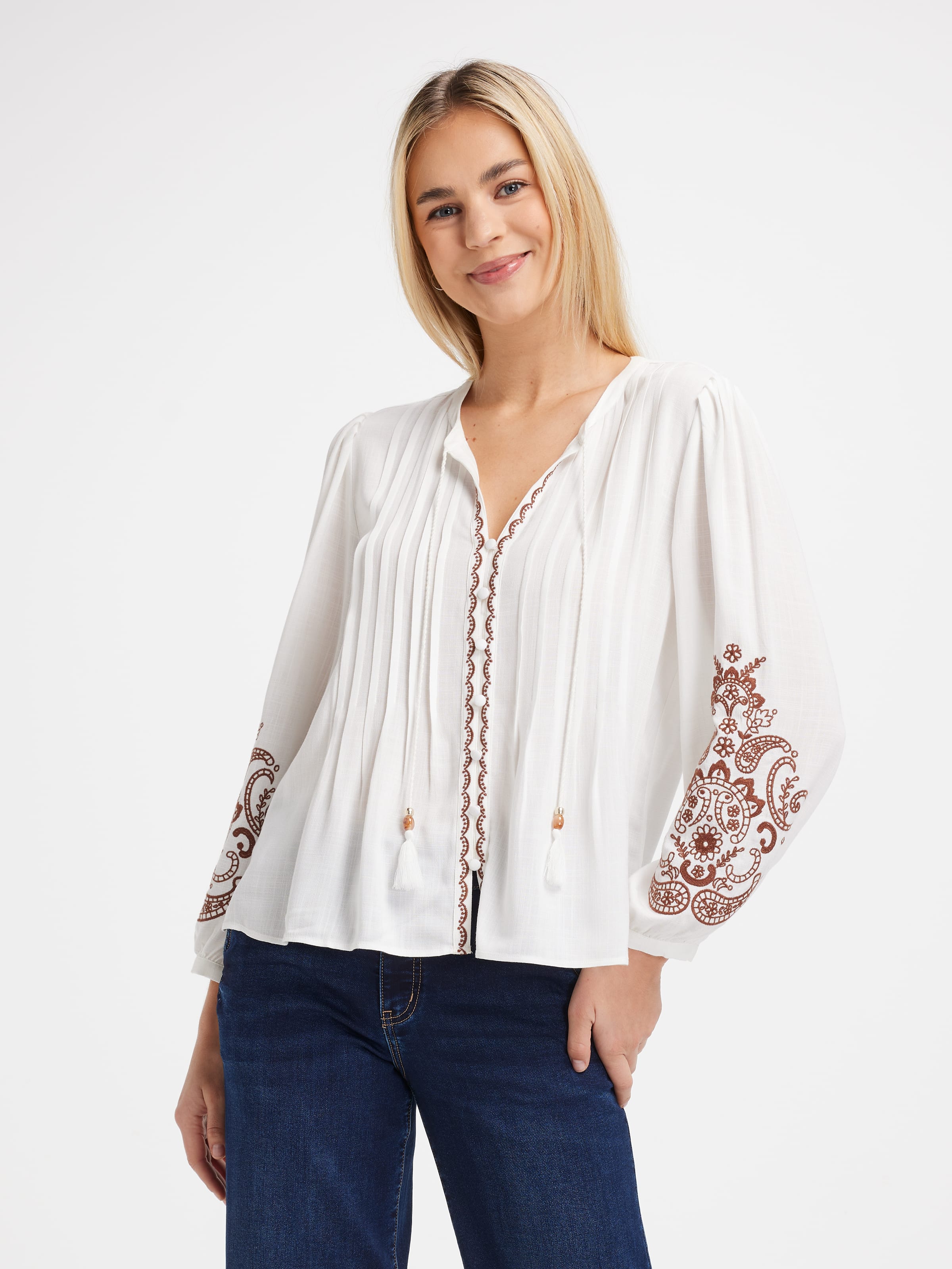 Serina Embroidered Blouse