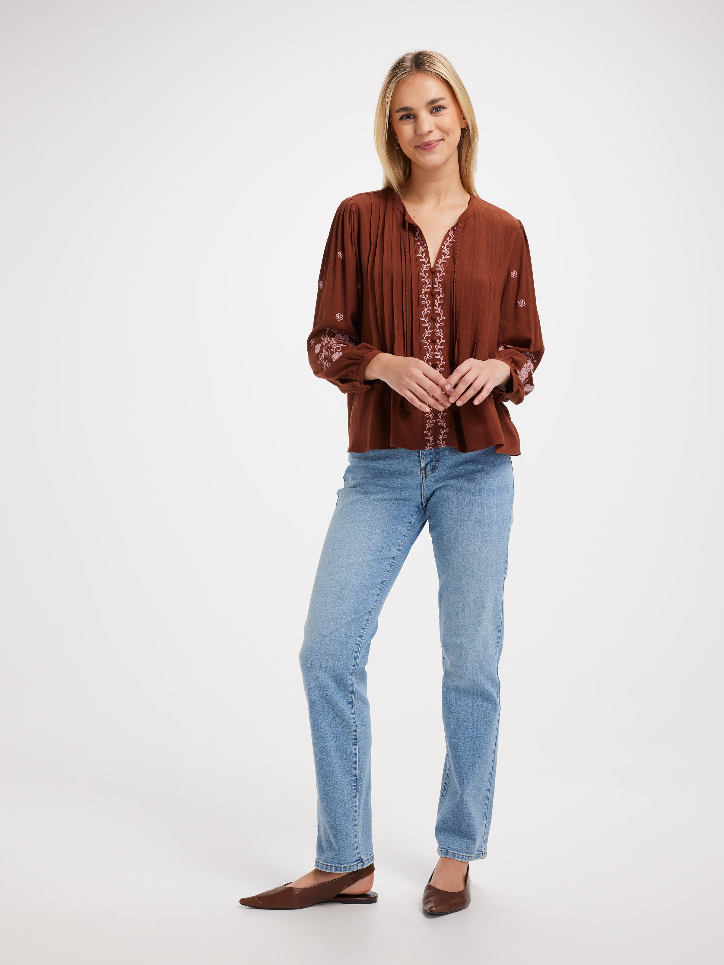 Serina Embroidered Blouse