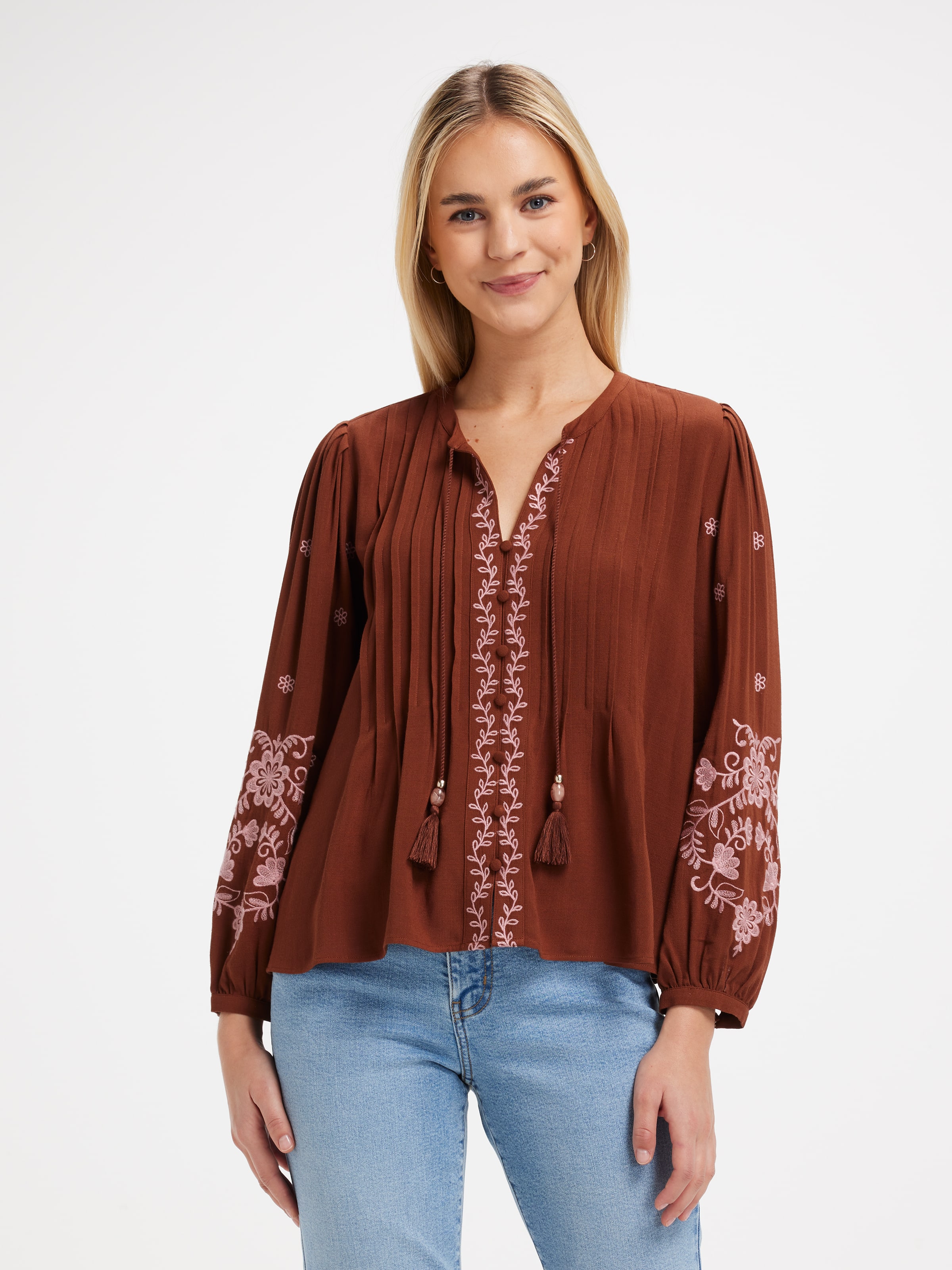 Serina Embroidered Blouse