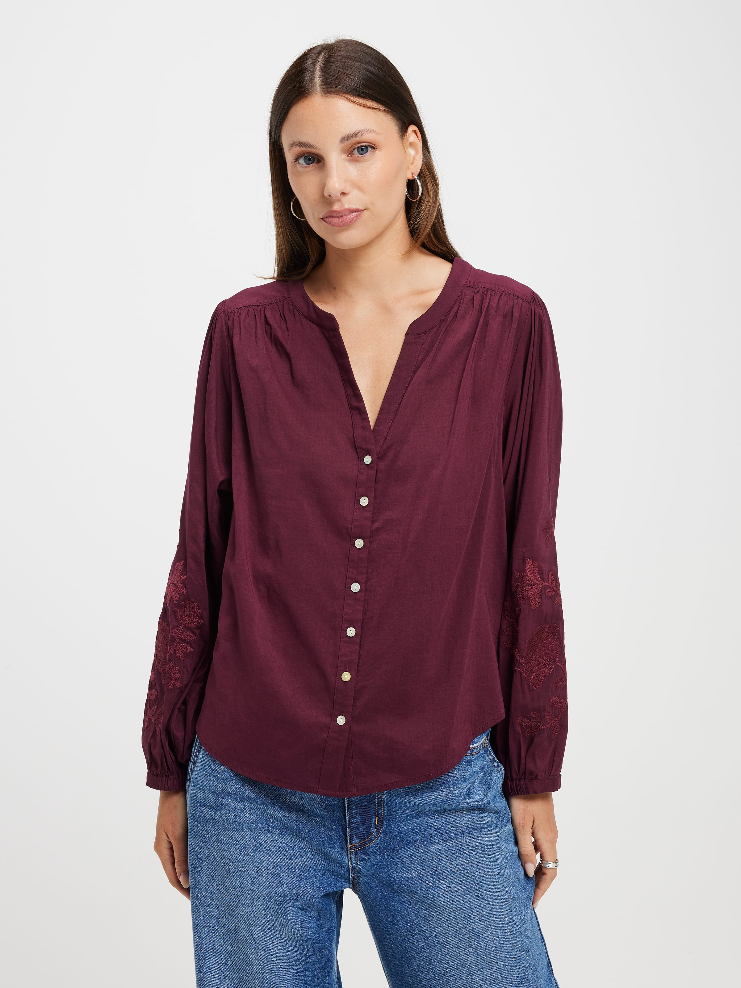 Ruby Embroidered Blouse