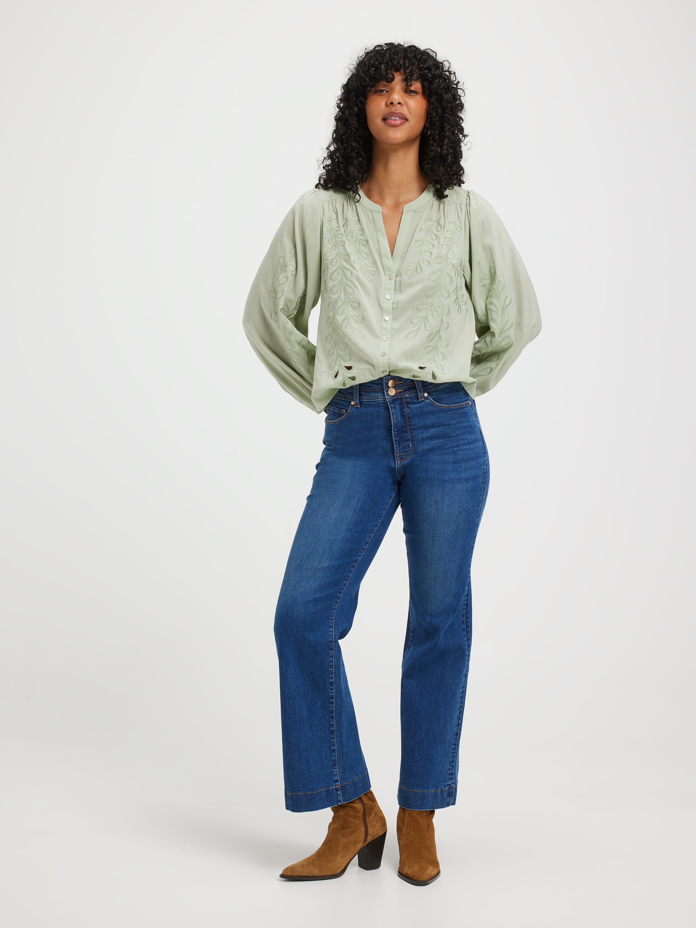 Ruby Embroidered Blouse