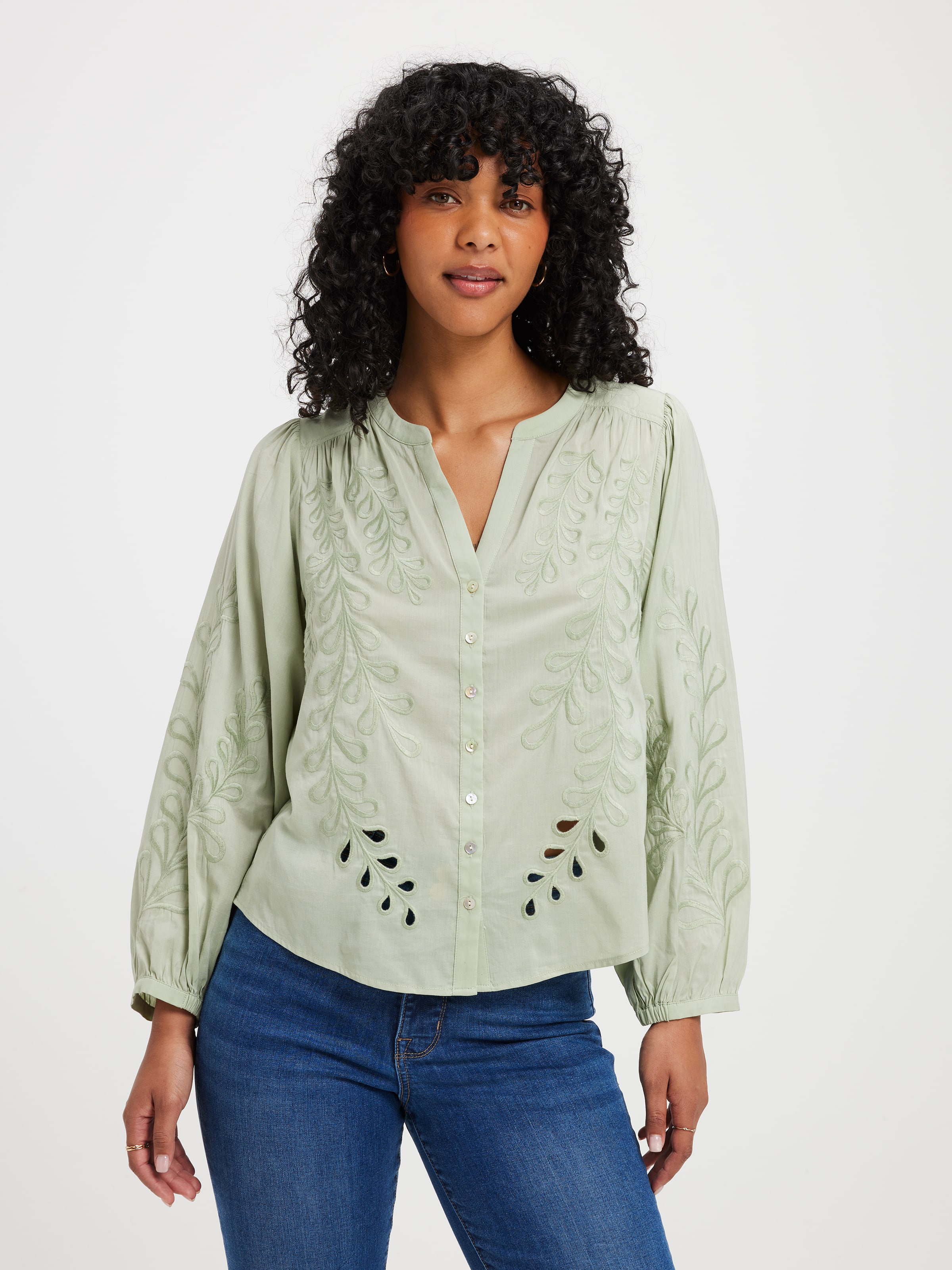 Ruby Embroidered Blouse