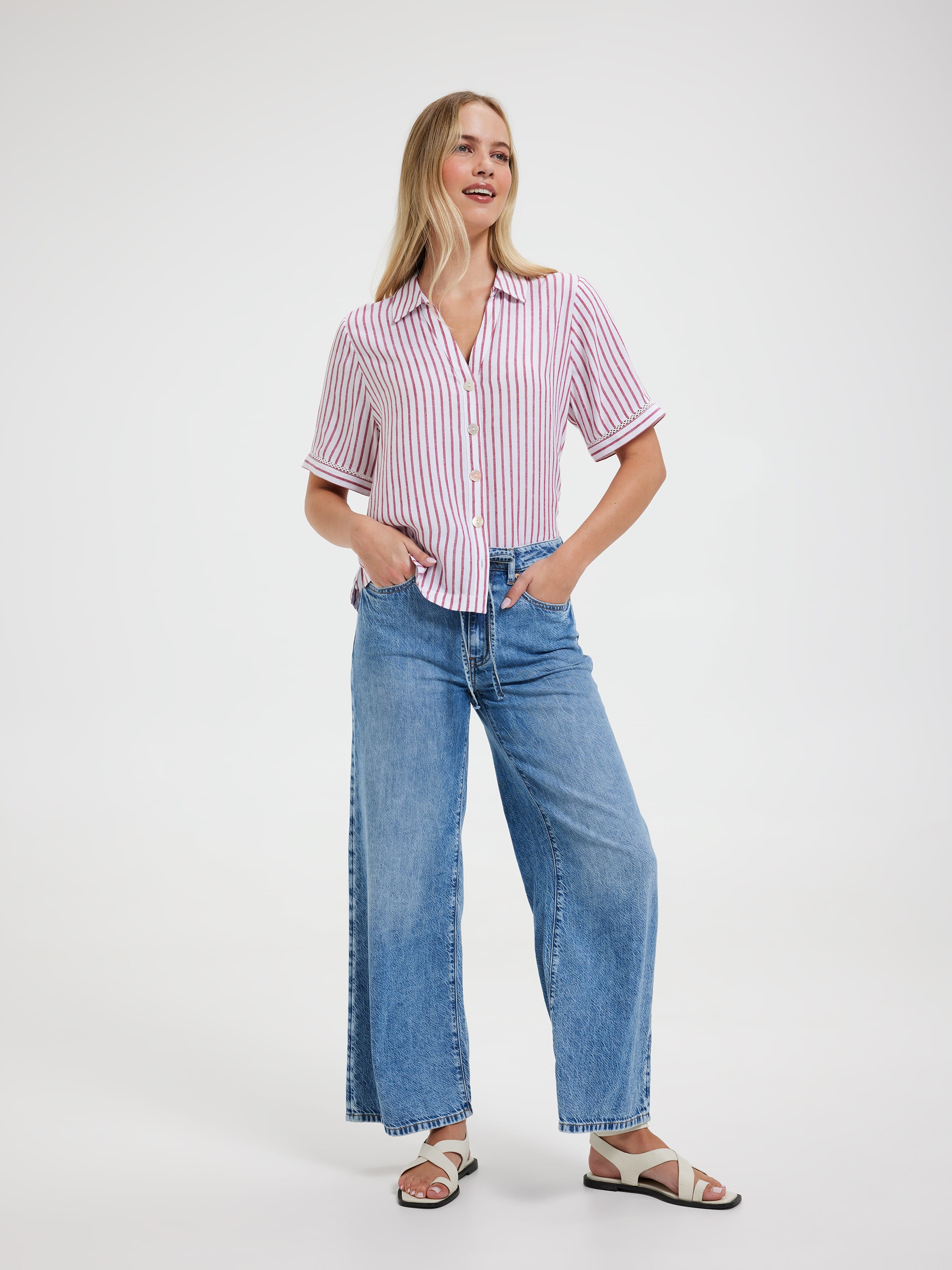 Nova Lace Insert Shirt