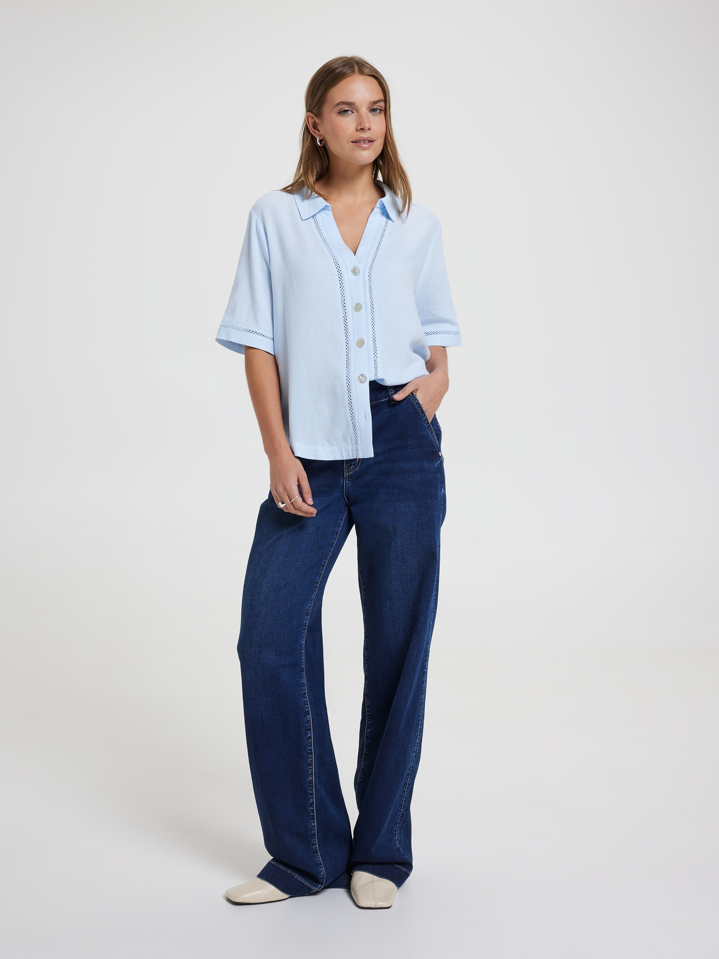 Nova Lace Insert Shirt