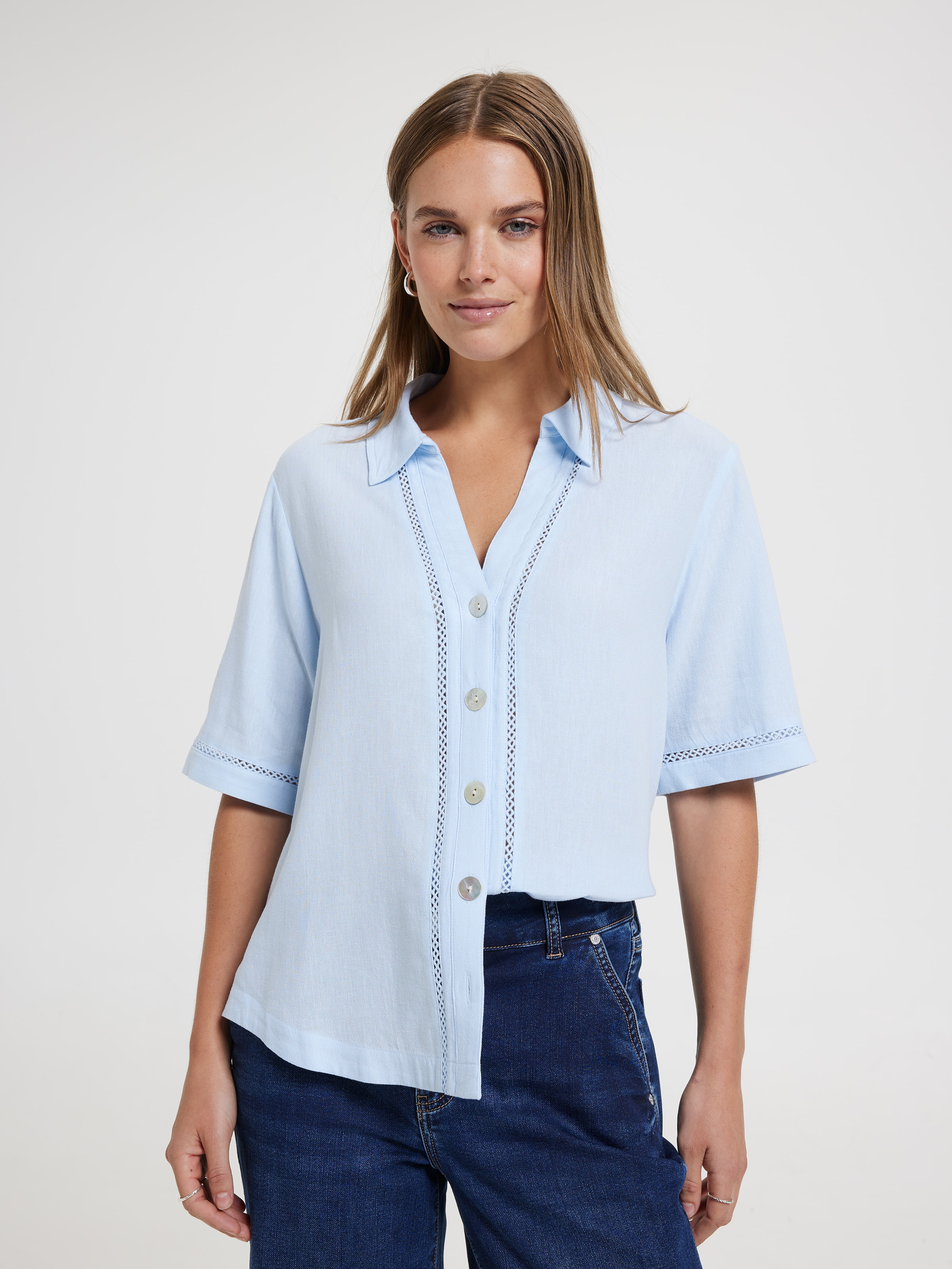 Nova Lace Insert Shirt