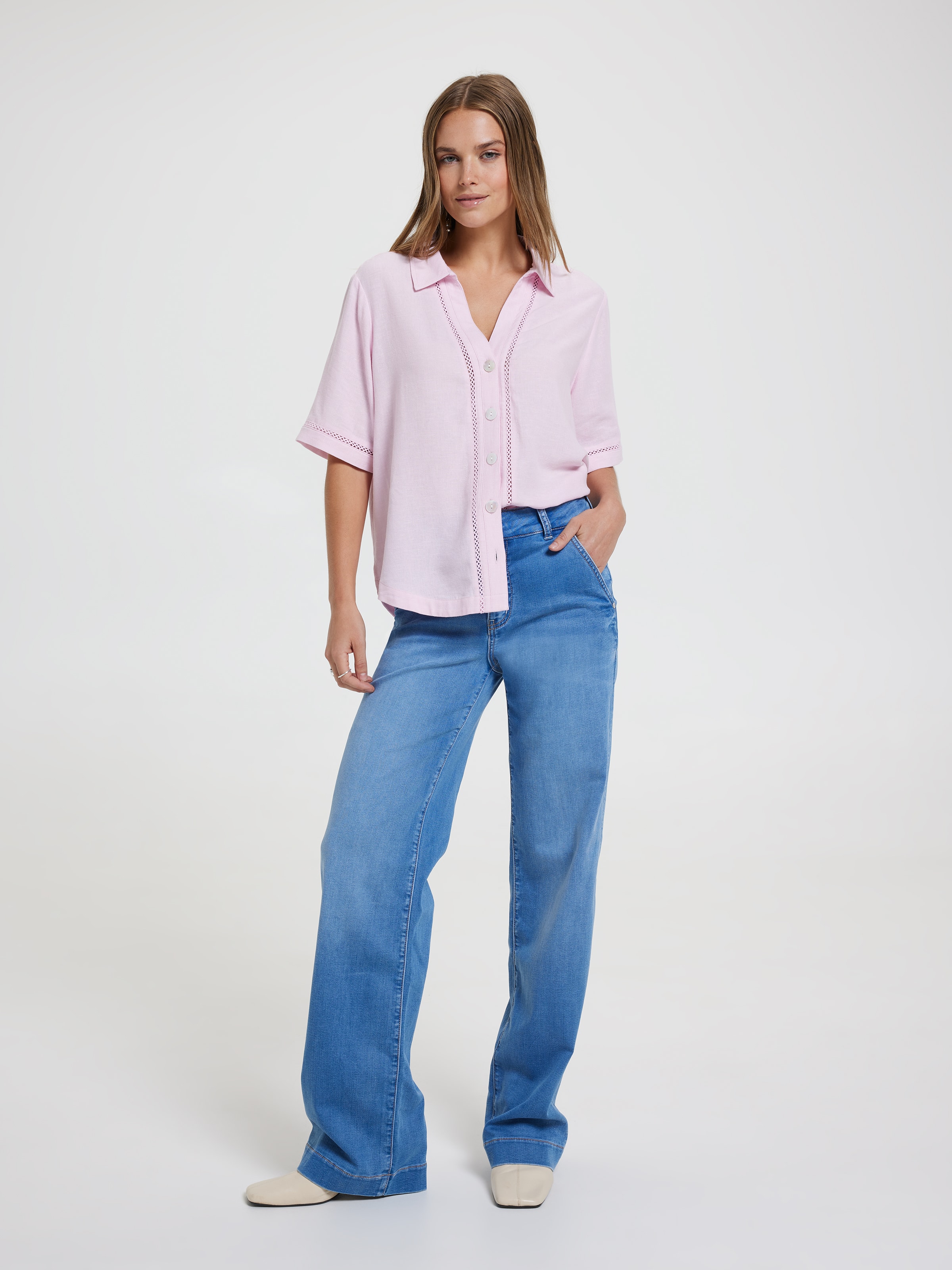 Nova Lace Insert Shirt