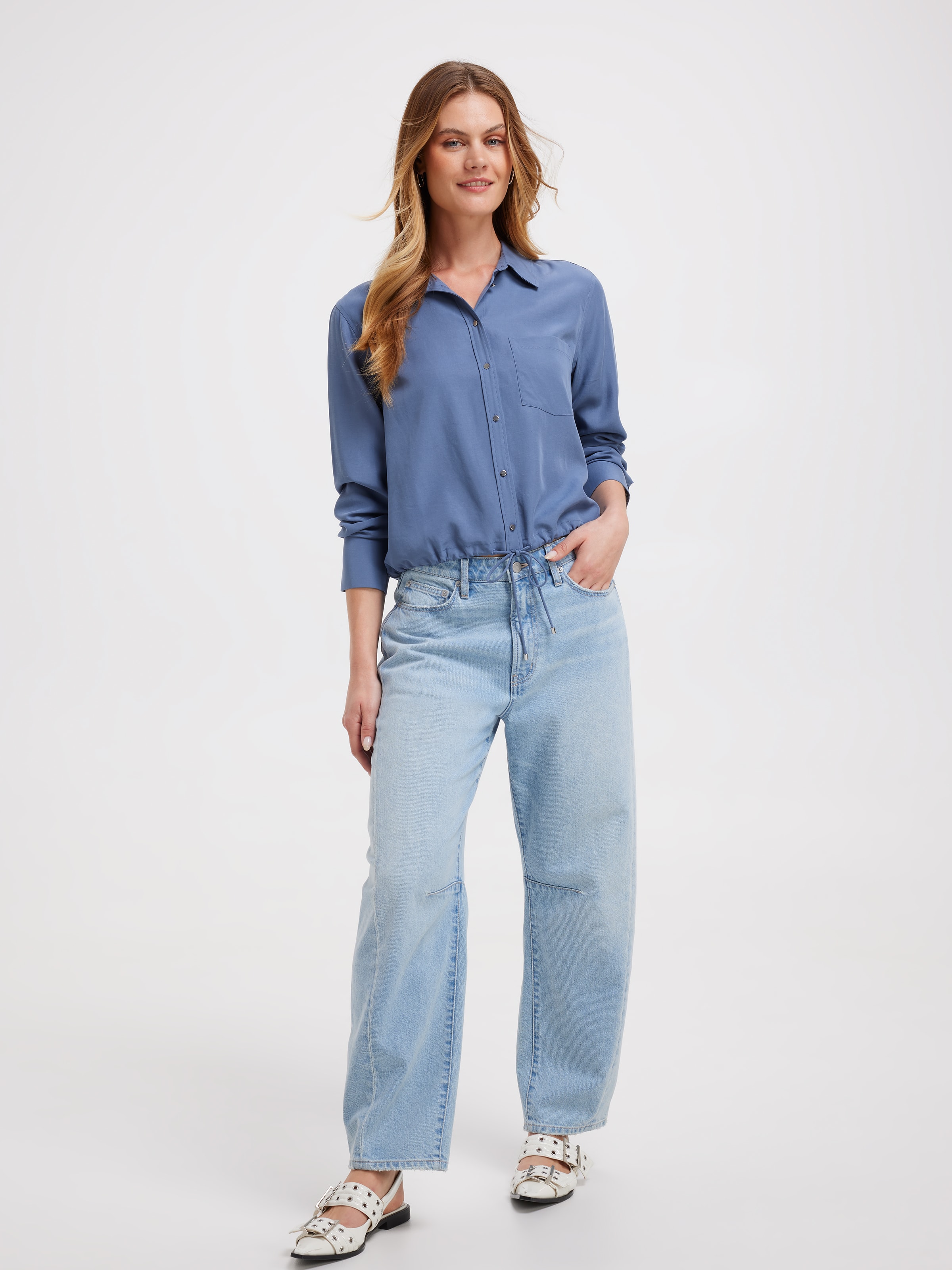 Valerie Drawcord Shirt