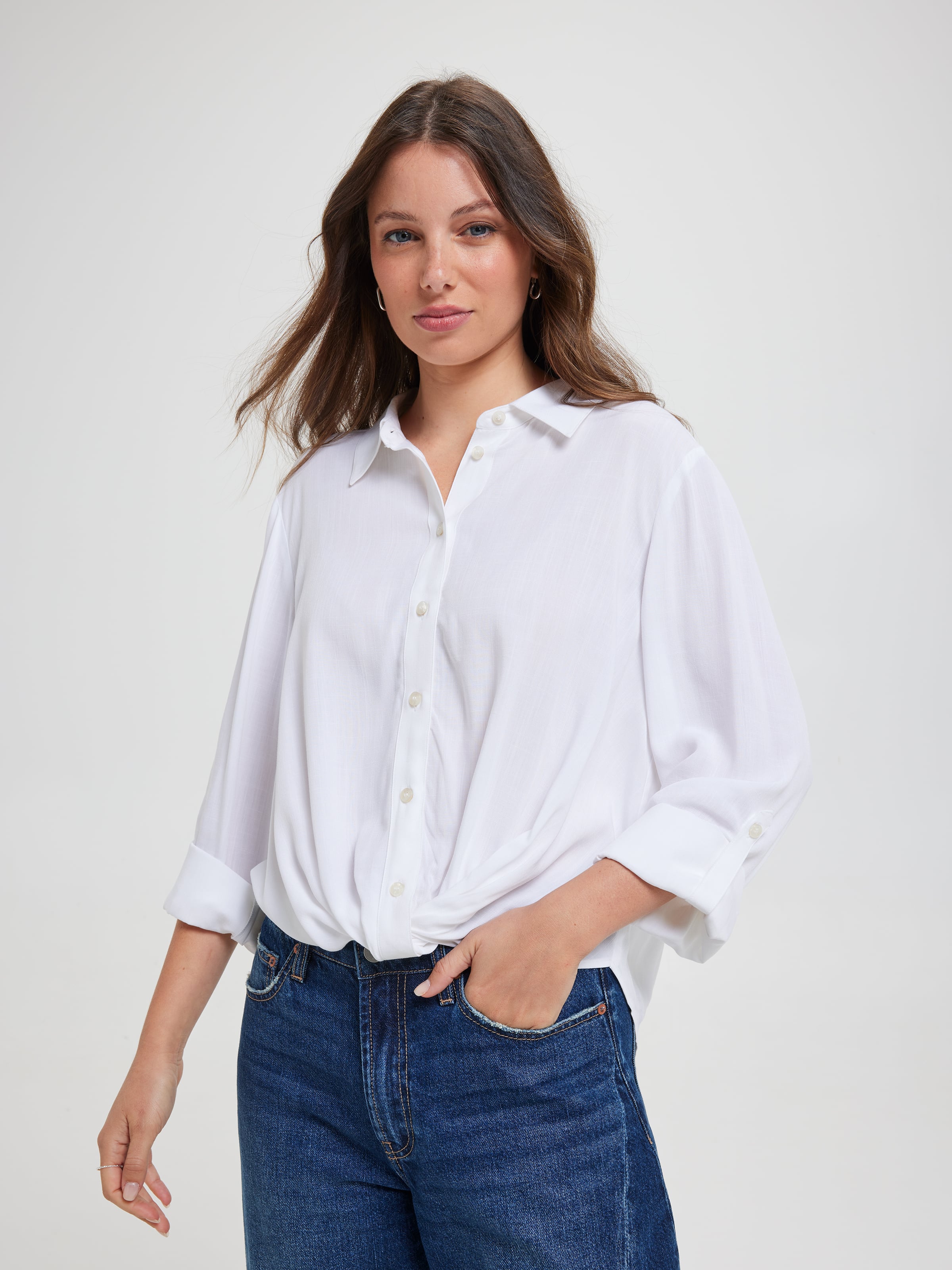 Harper Wrap Shirt