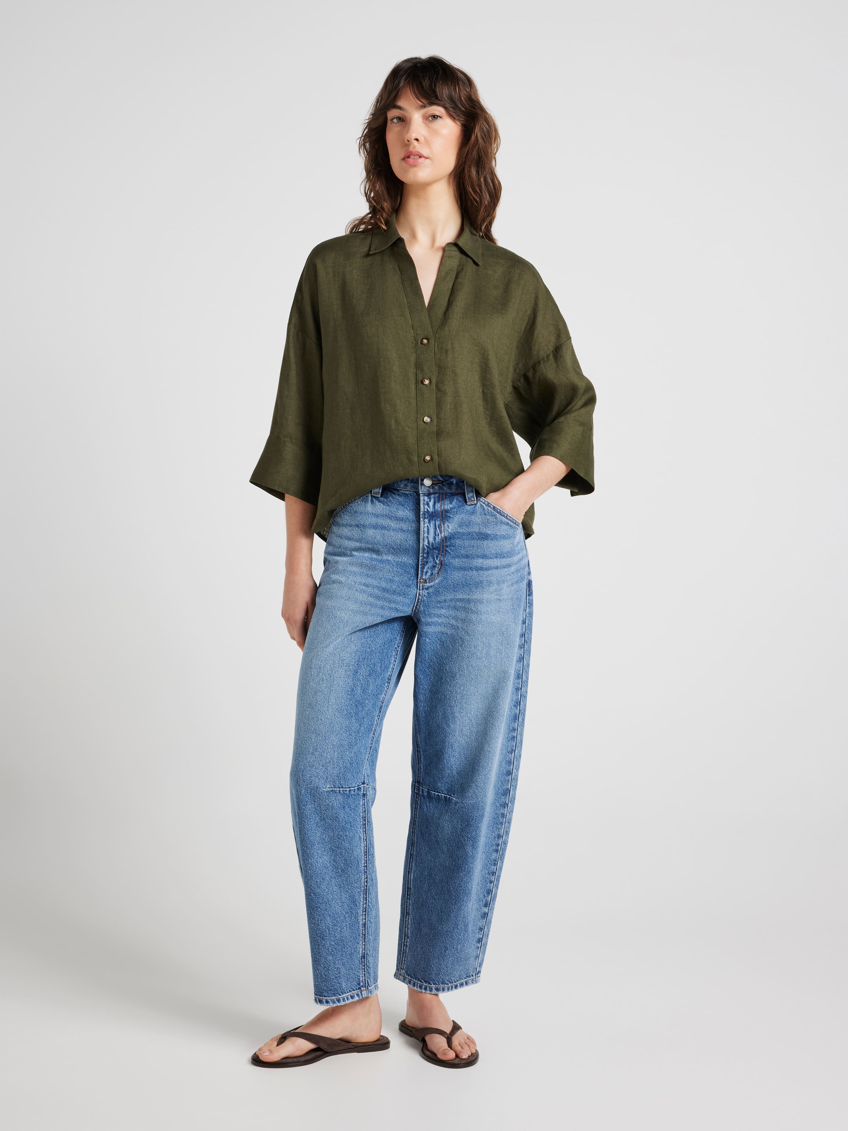 Hampton 3/4 Sleeve Shirt