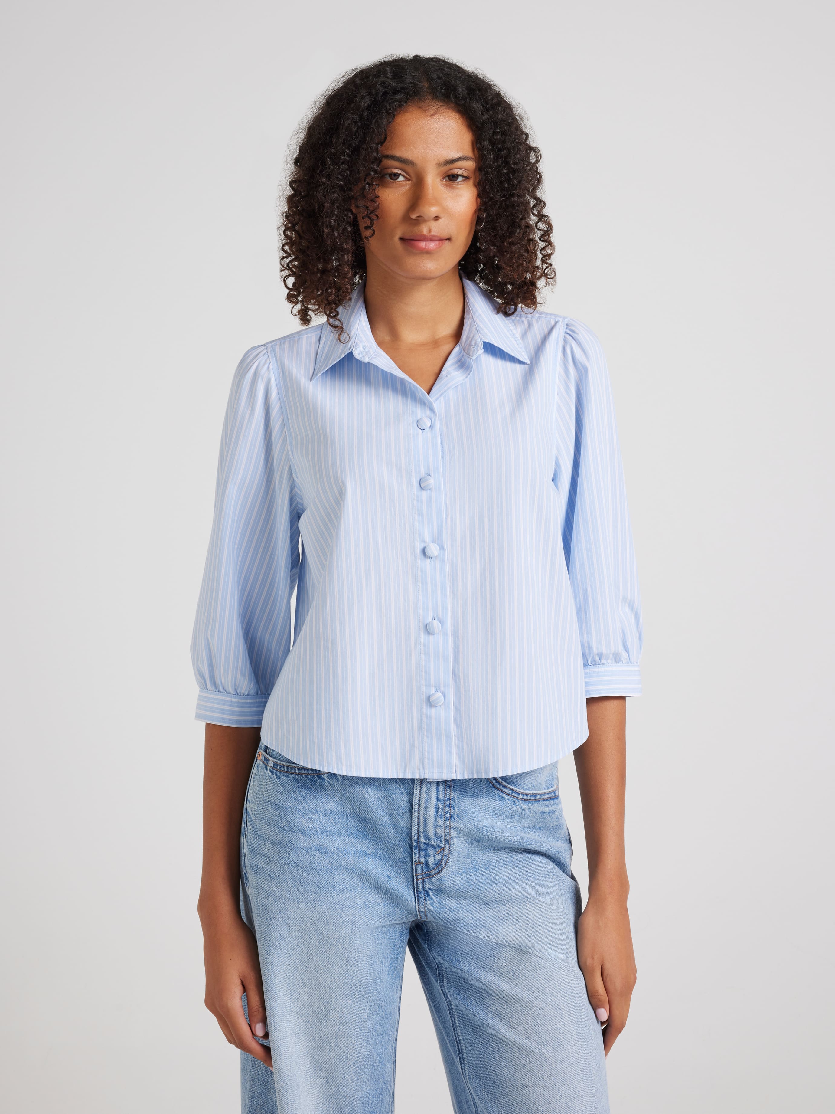 Brin 3/4 Sleeve Blouse