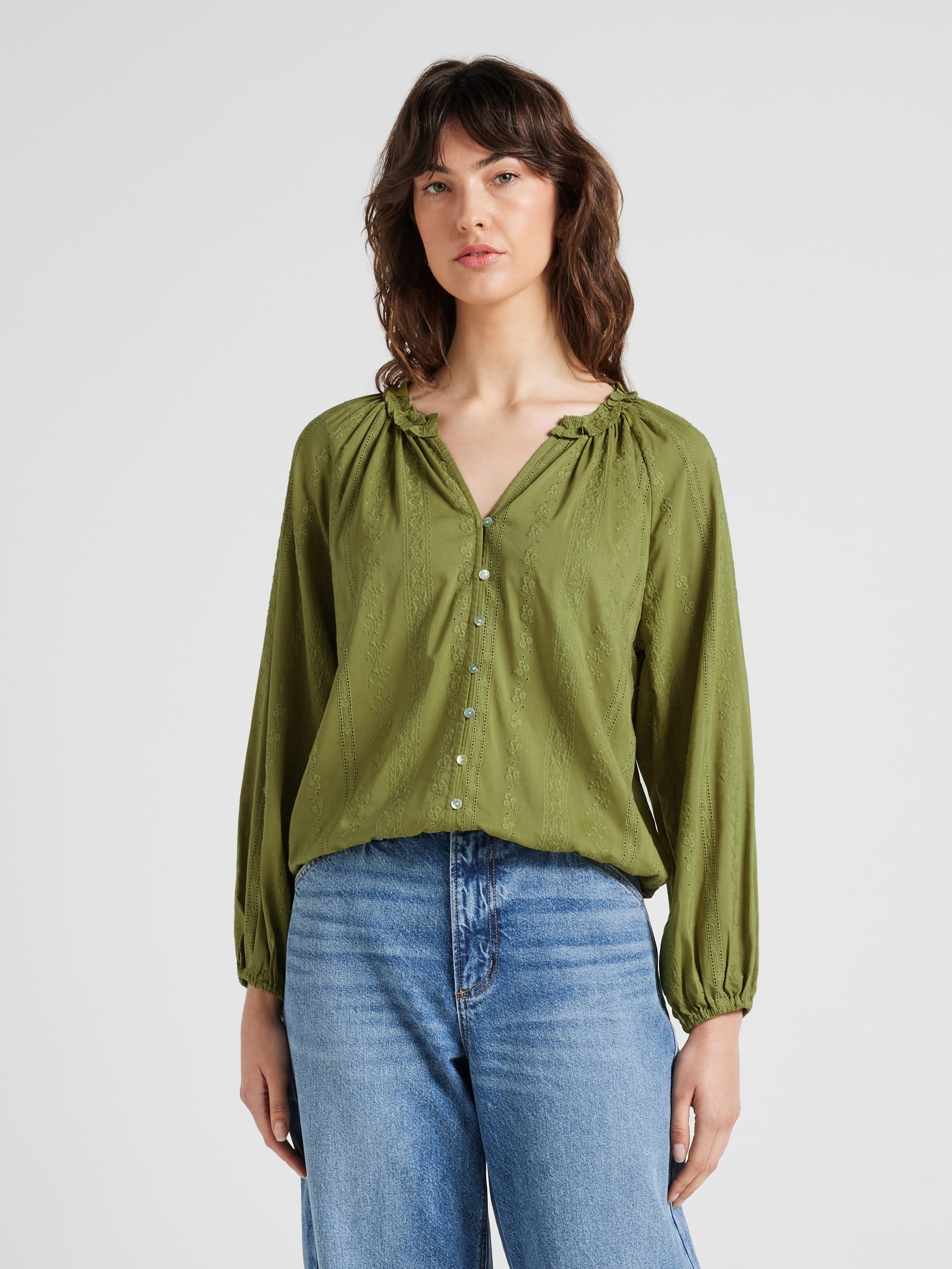 Carina Lace Texture Blouse