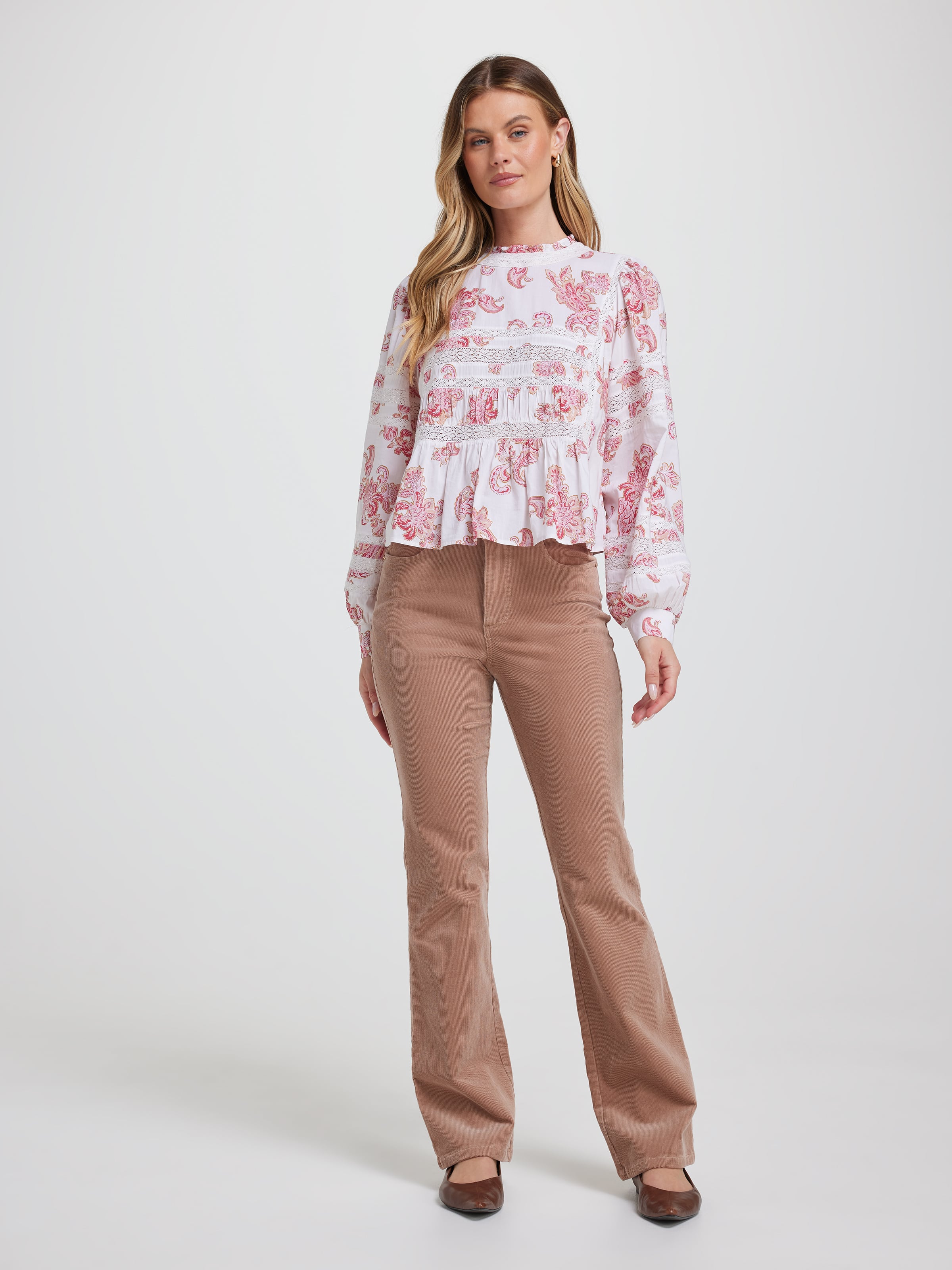 Adelaide Long Sleeve Blouse