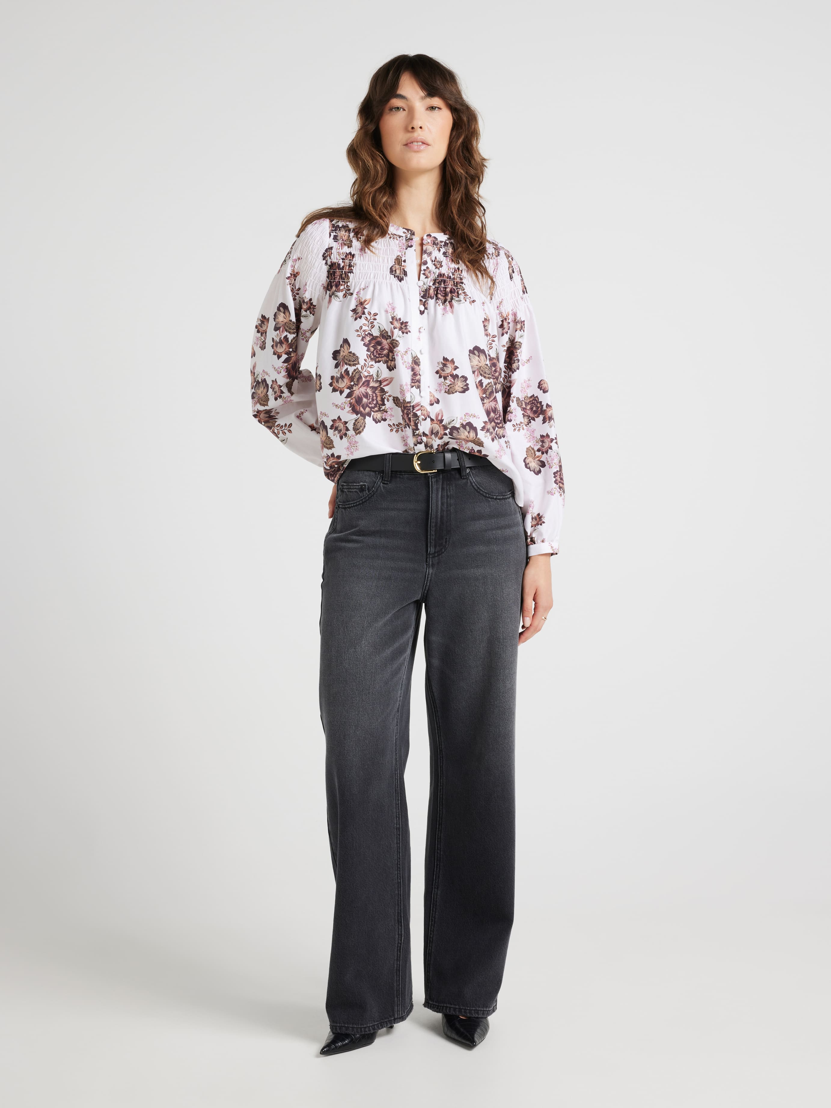 Ramona Shirred Top