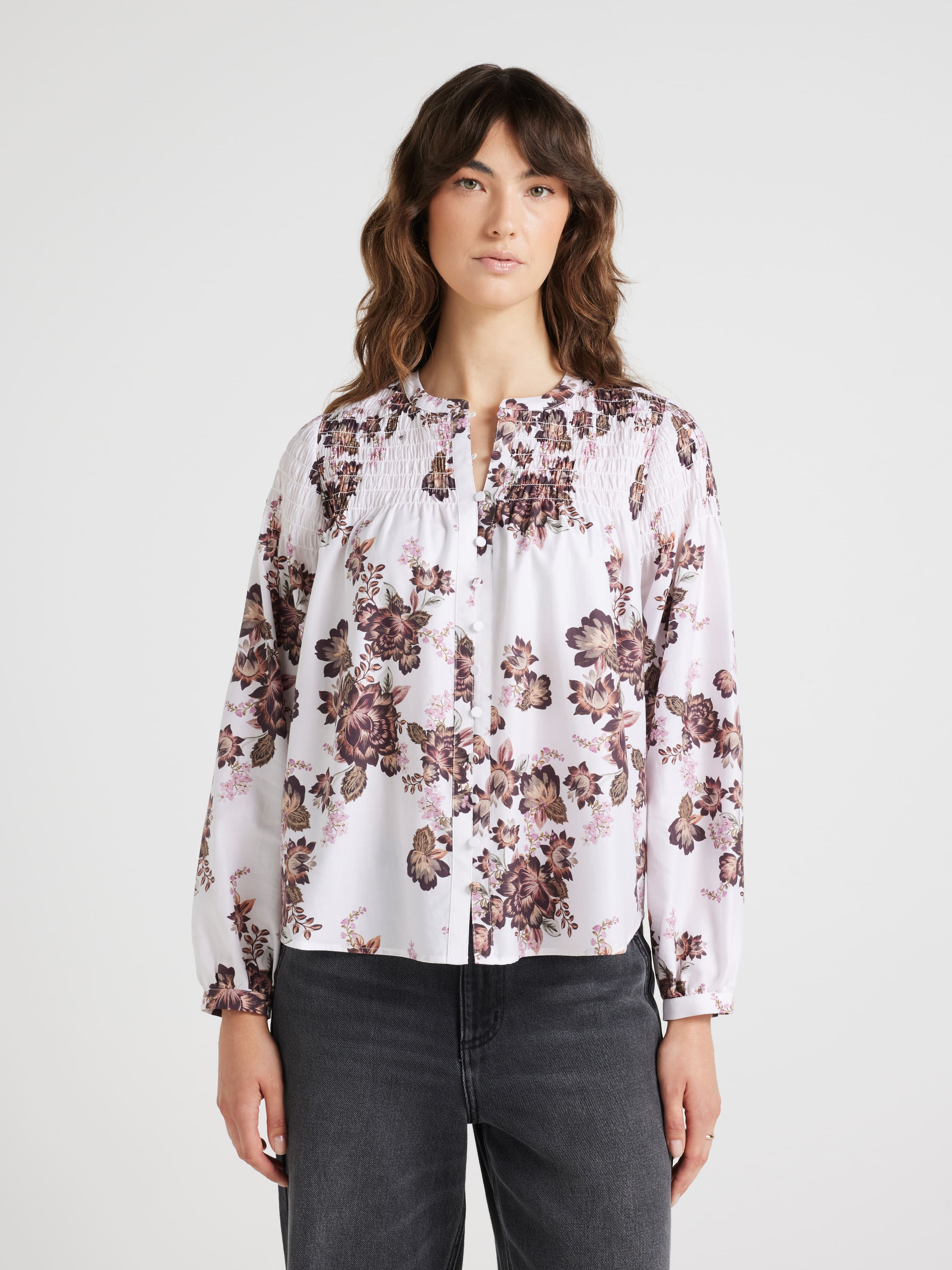 Ramona Shirred Top