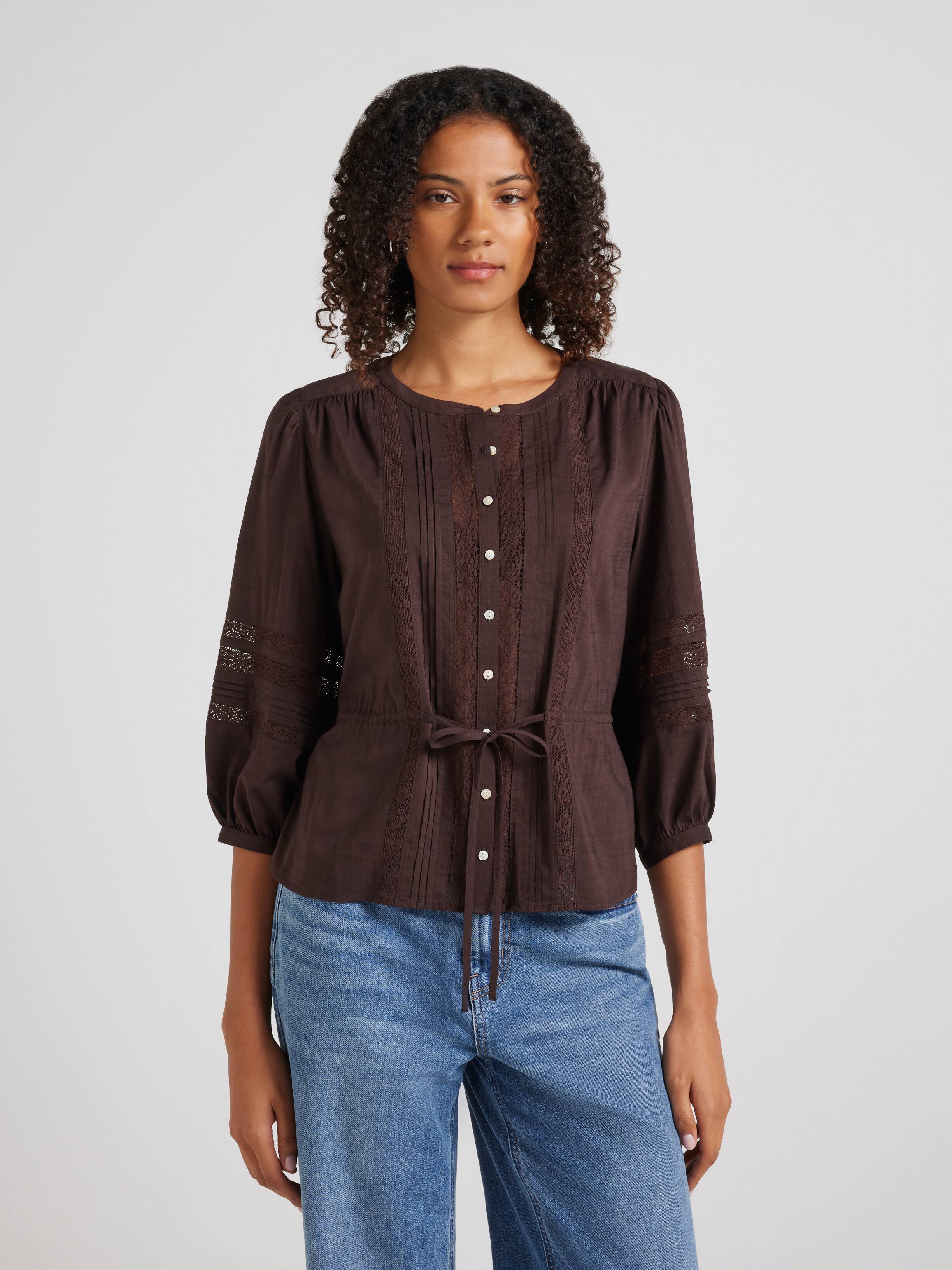 Scout Lace Insert Blouse