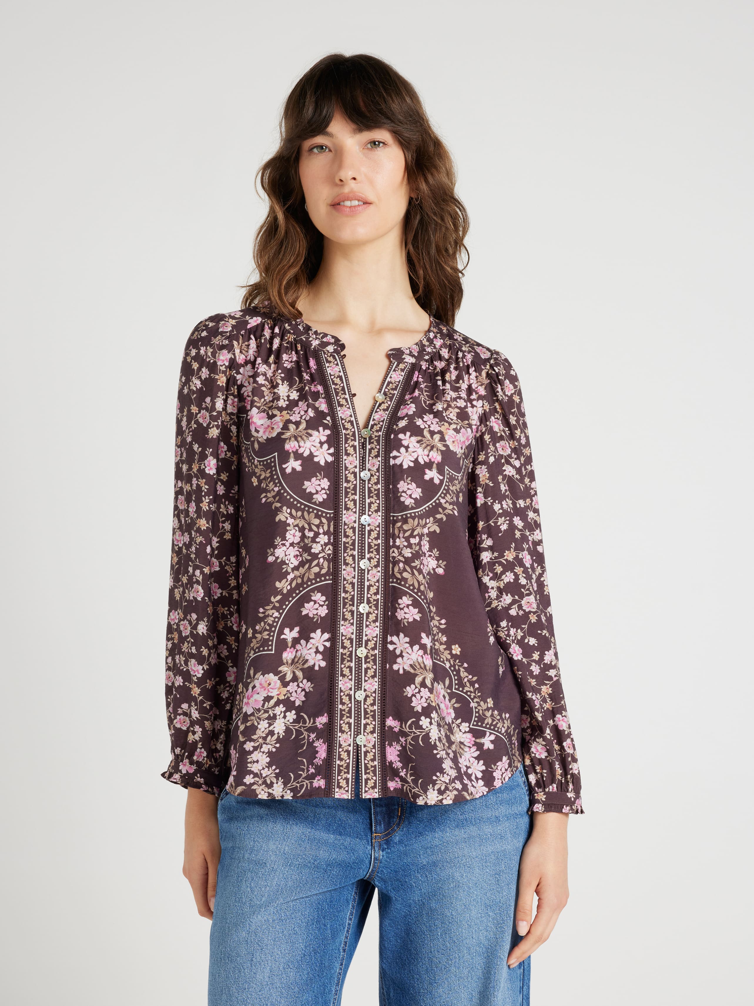 London Button Through Top