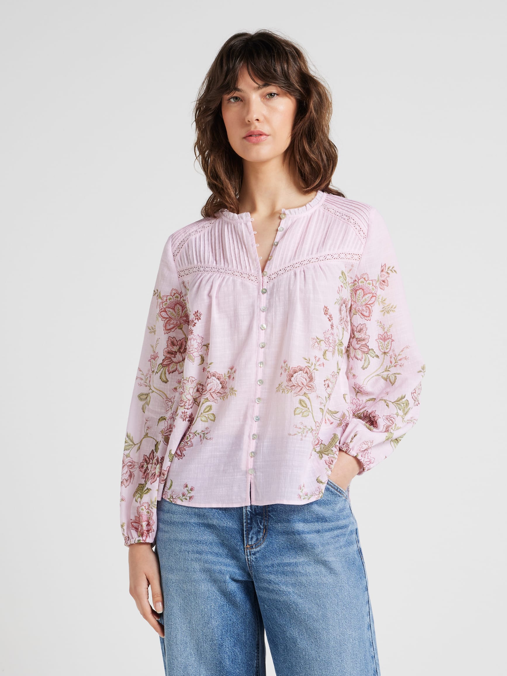 Olivia Pintuck Blouse
