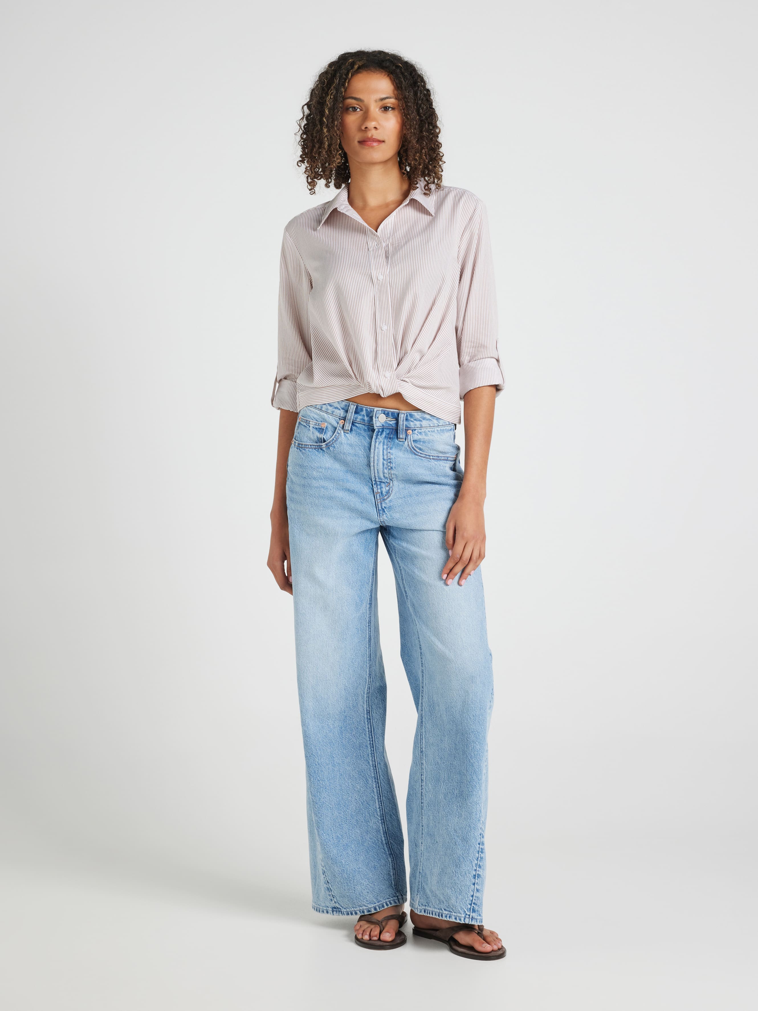 Whitney Long Sleeve Twist Shirt