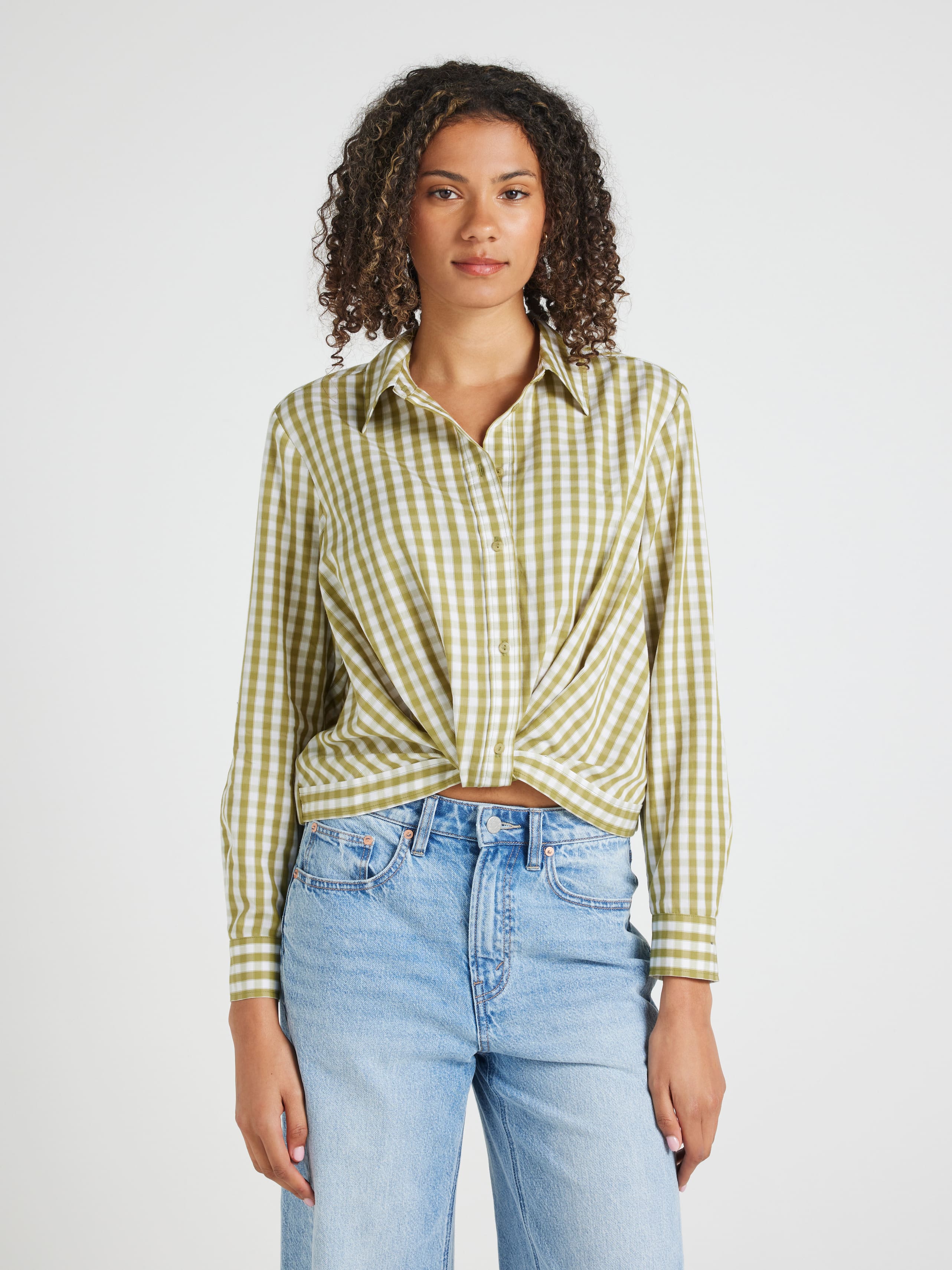 Whitney Long Sleeve Twist Shirt