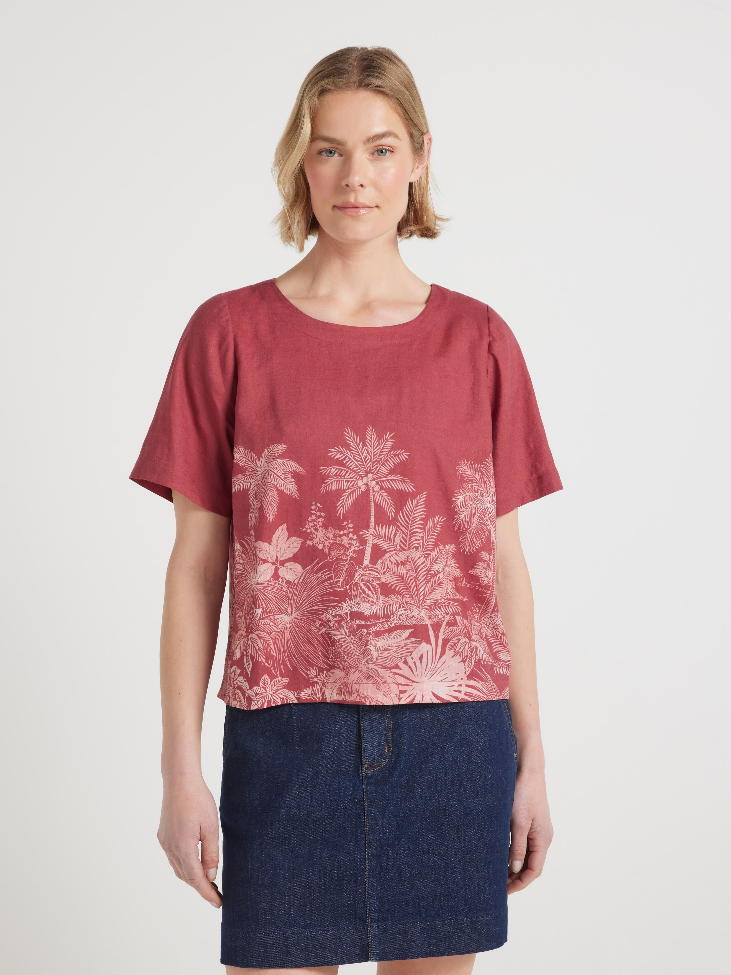 Lisa Linen Tee